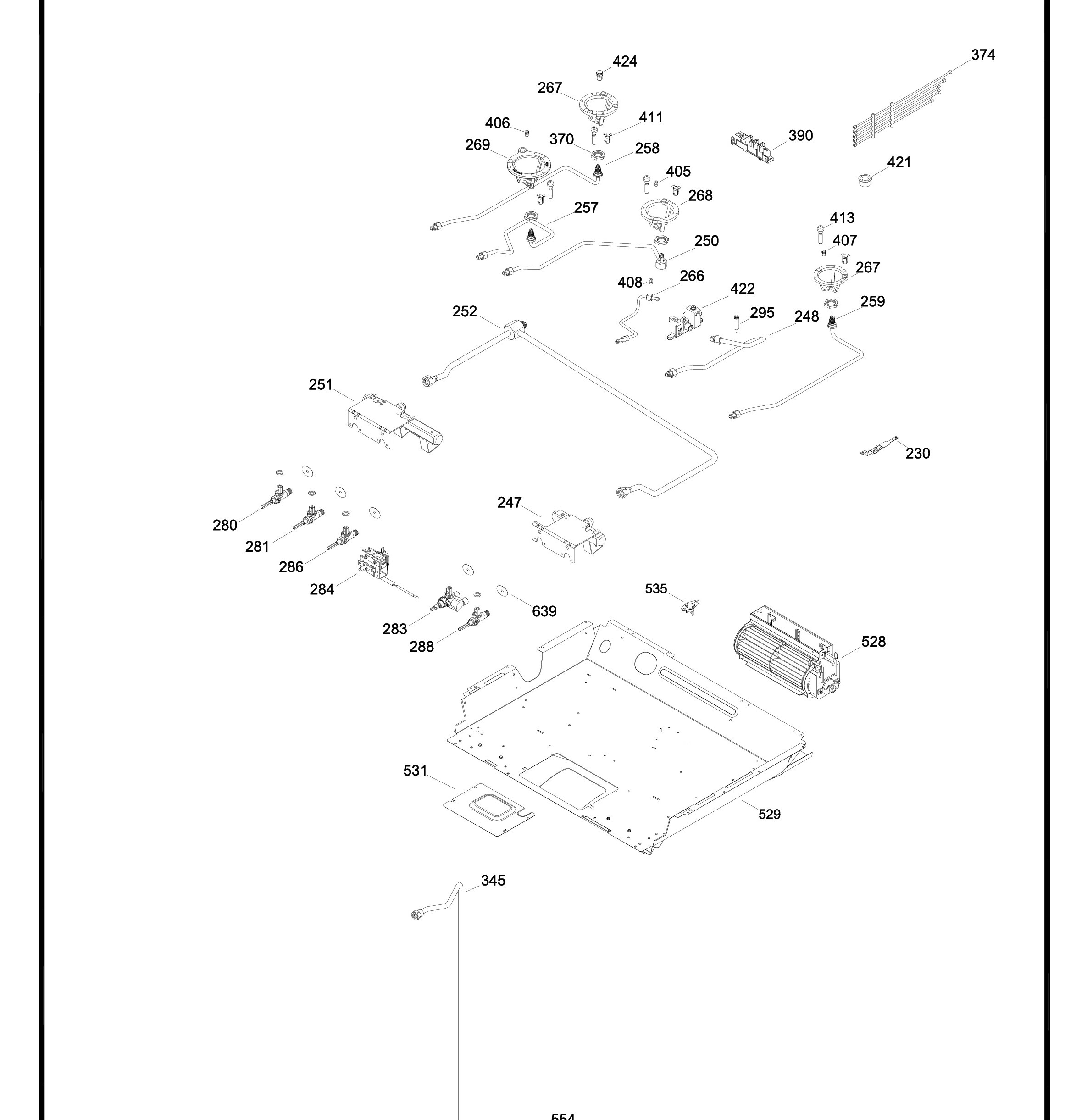 C2S980SEM4SS Exploded View 2 appliance exploded-view parts diagram