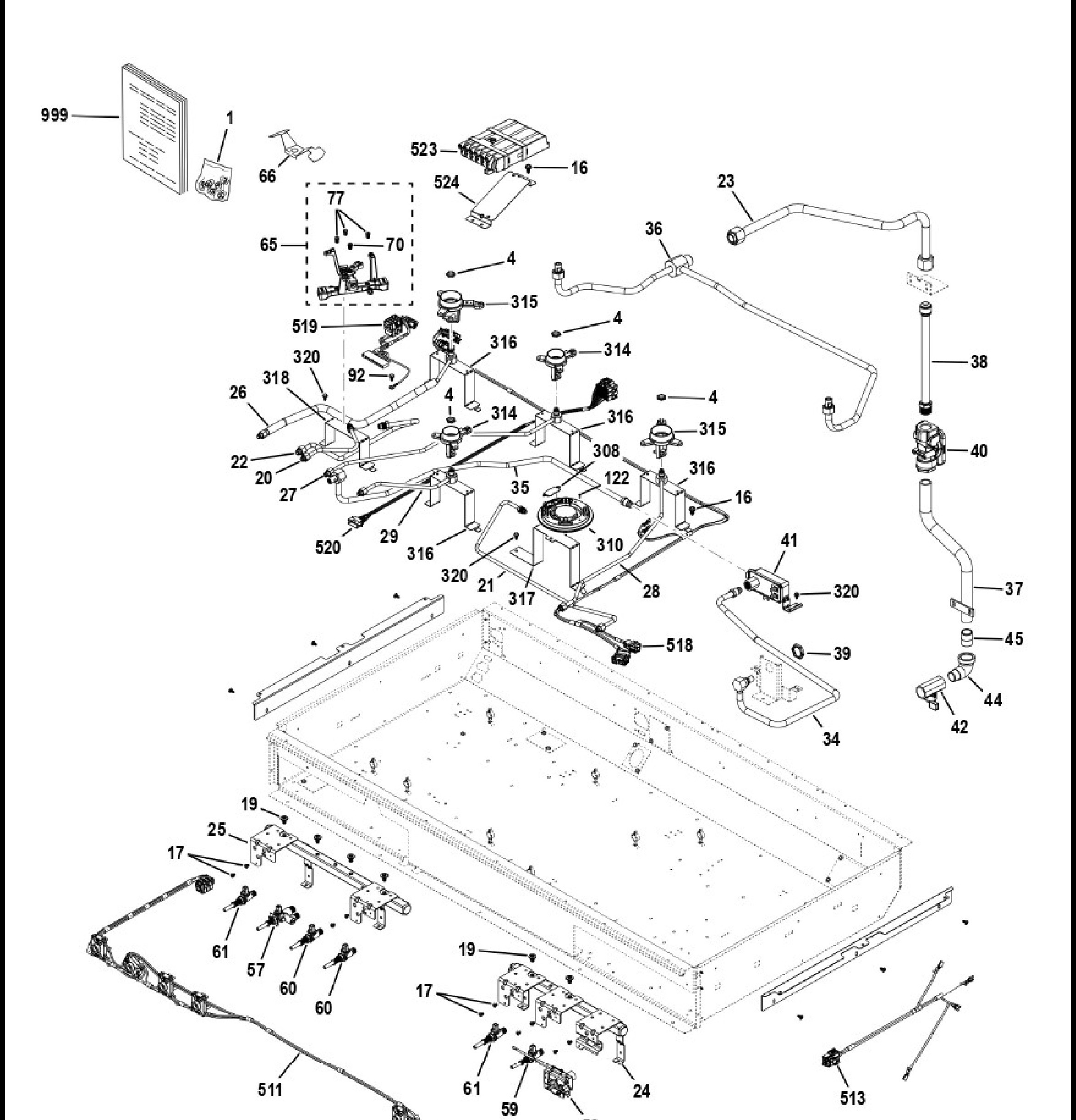 C2Y486P2T1S1 Exploded View 7 appliance exploded-view parts diagram