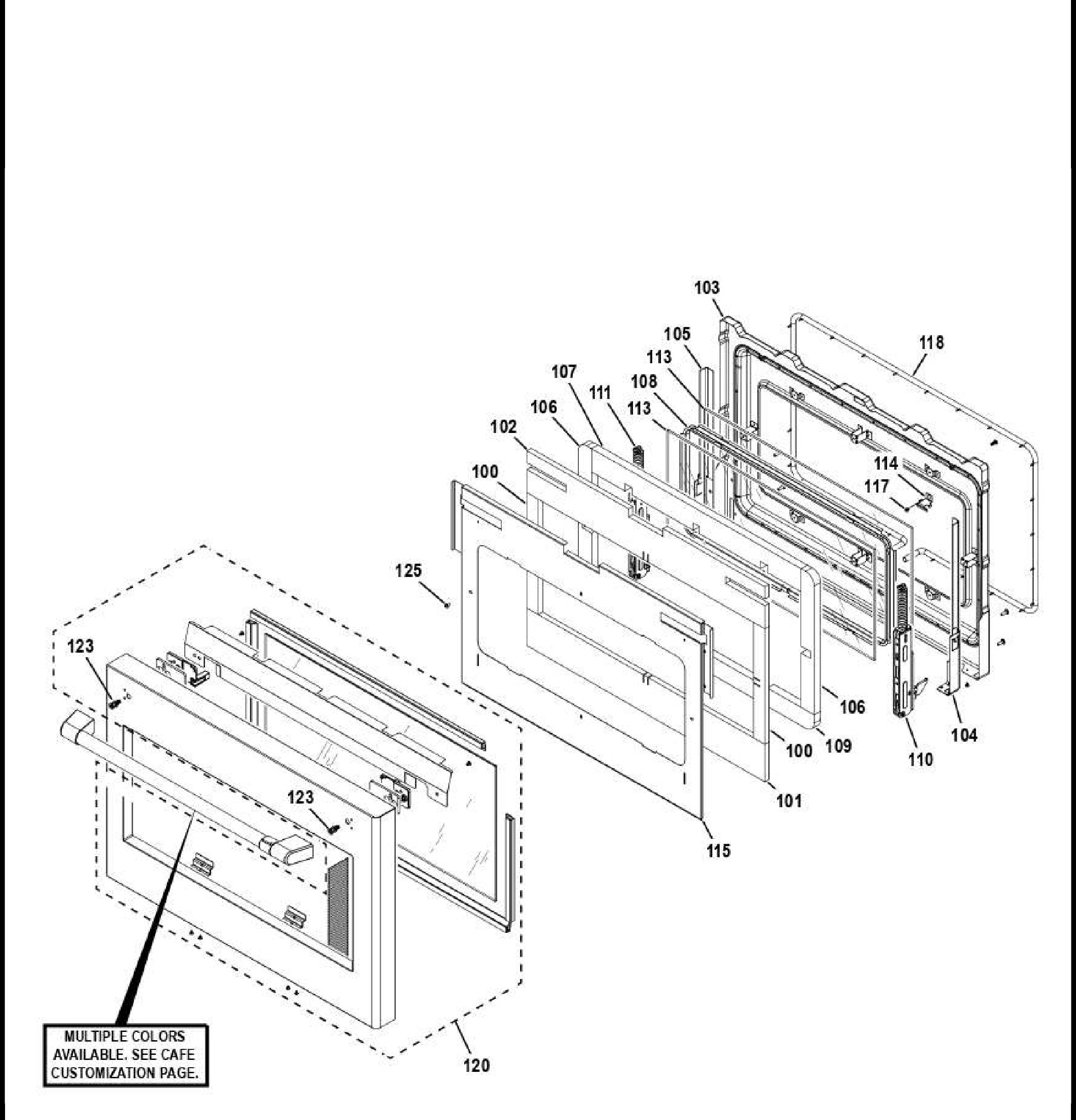 C2Y486P2T1S1 Exploded View 3 appliance exploded-view parts diagram