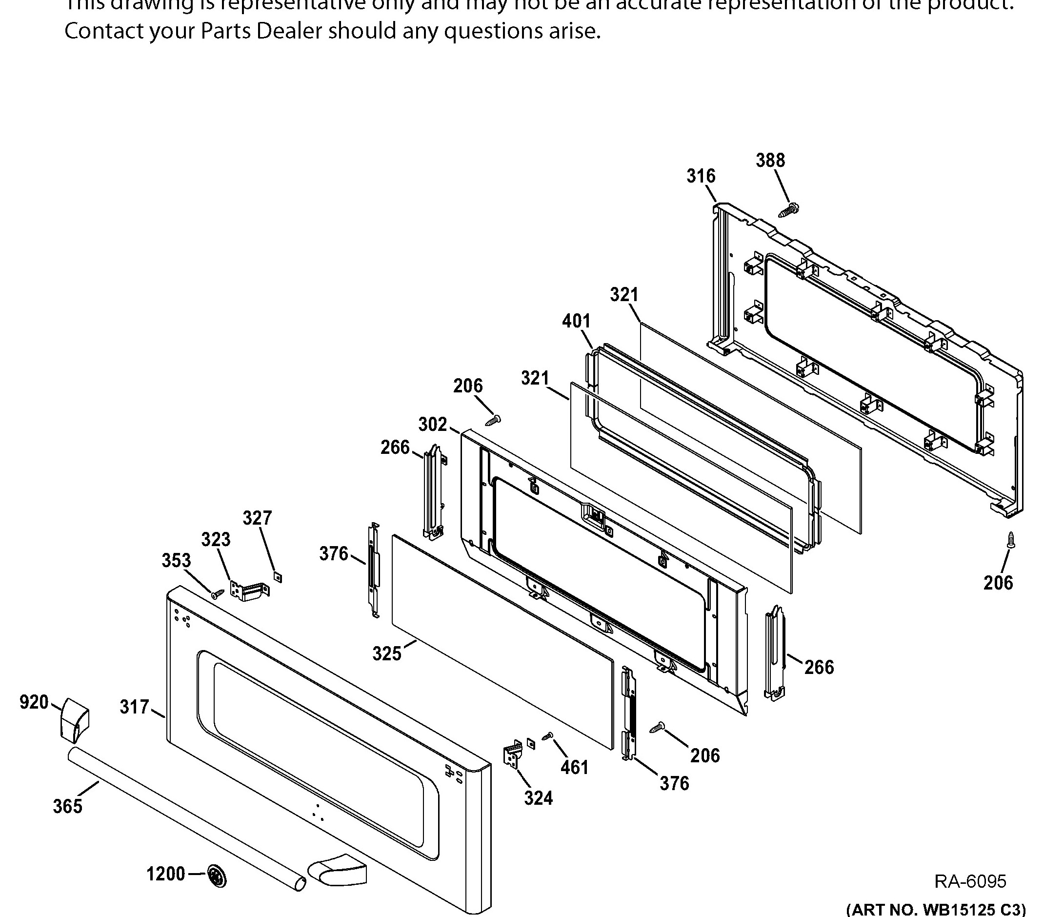 CCGS990SET5SS Exploded View 6 appliance exploded-view parts diagram