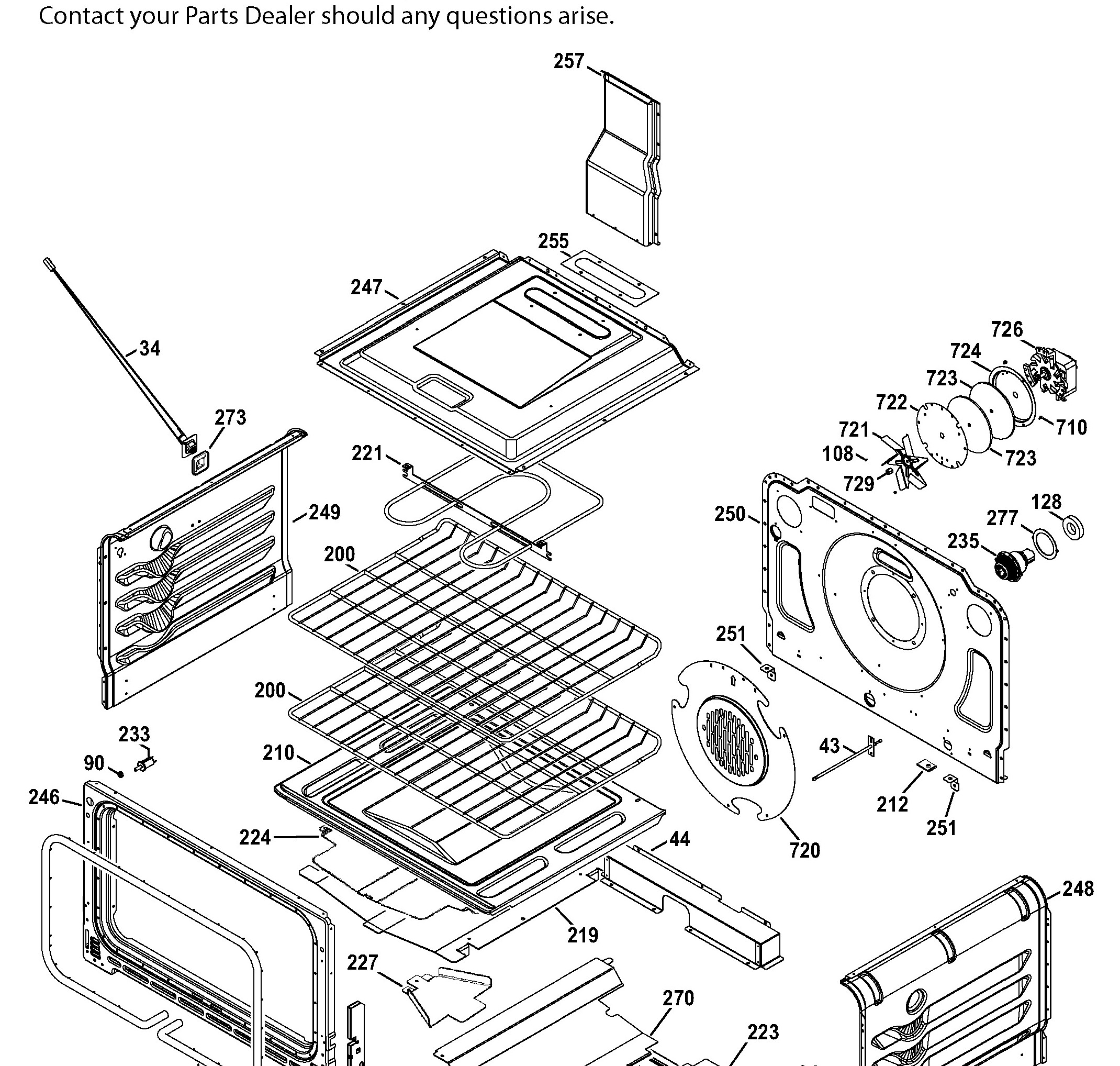 CCGS990SET5SS Exploded View 5 appliance exploded-view parts diagram