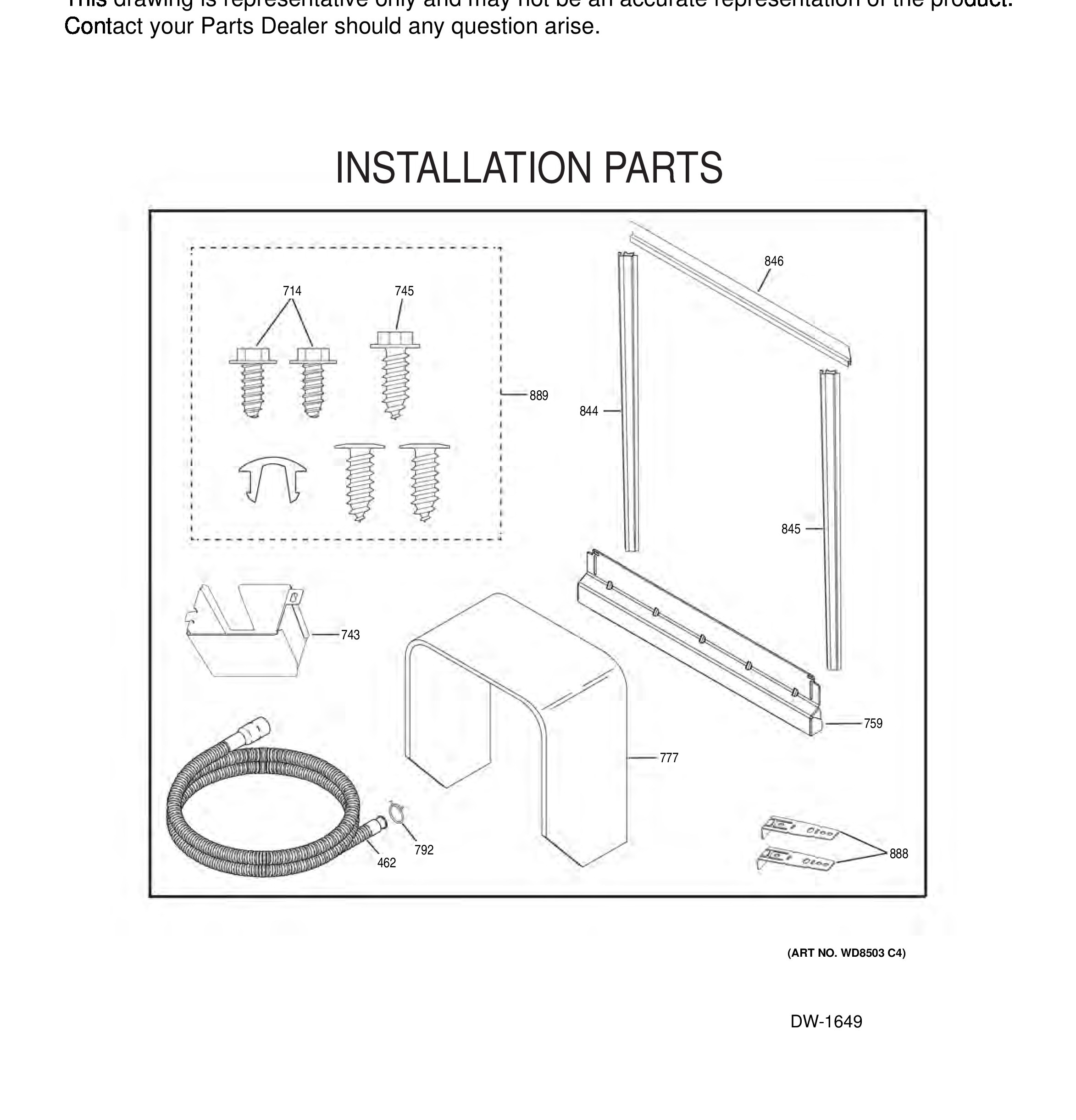 CDT875P4N2W2 Exploded View 7 appliance exploded-view parts diagram