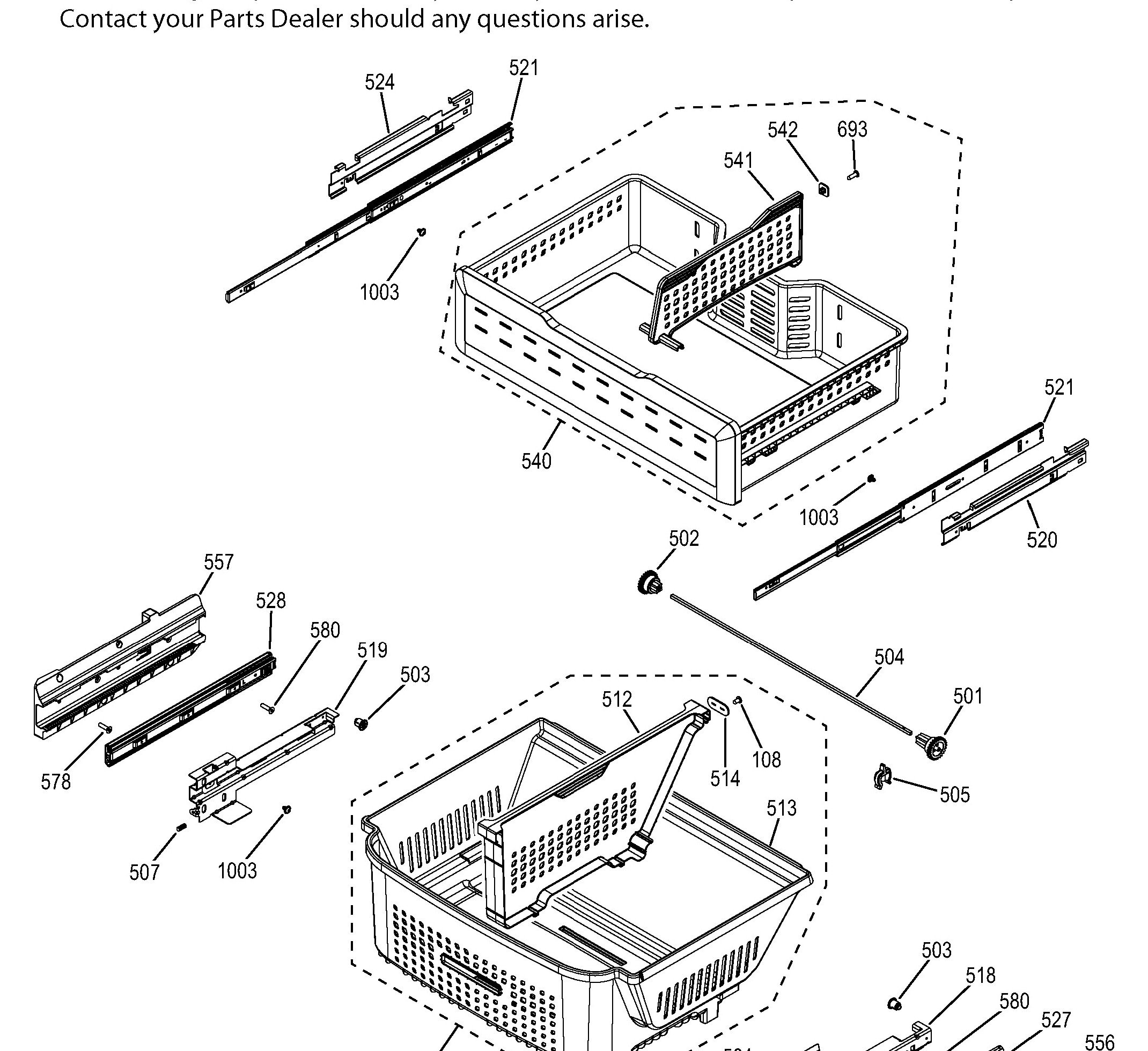 CFE28TSHGSS Exploded View 7 appliance exploded-view parts diagram