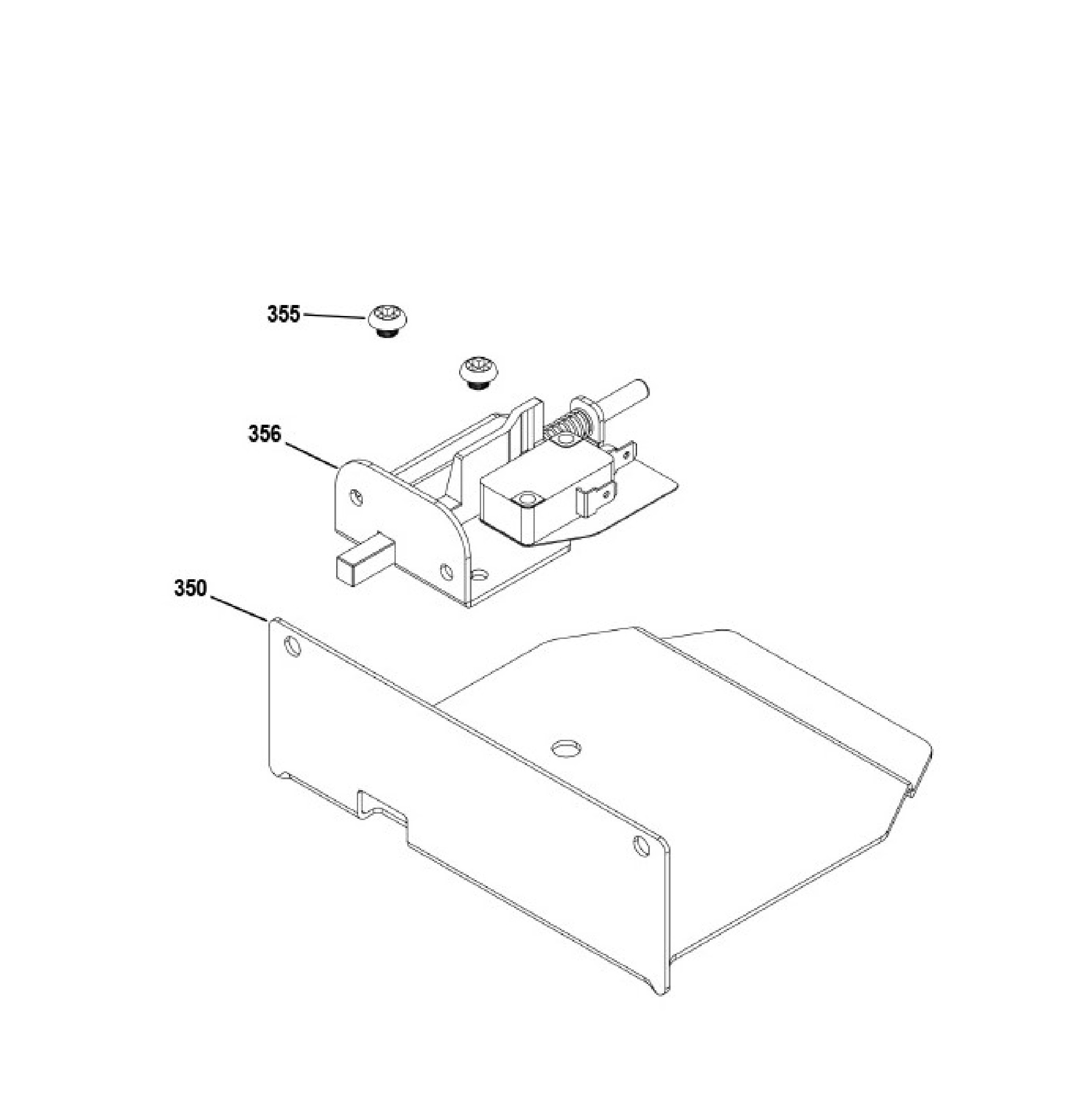 CGY366P4T1W2 Exploded View 8 appliance exploded-view parts diagram