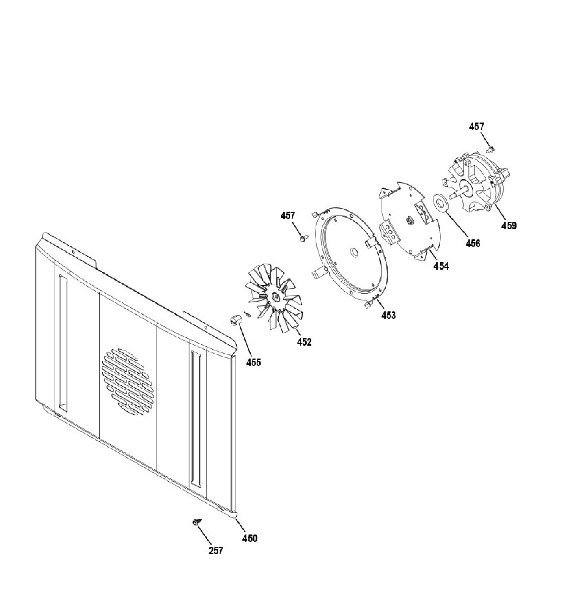 CGY366P4T1W2 Exploded View 7 appliance exploded-view parts diagram
