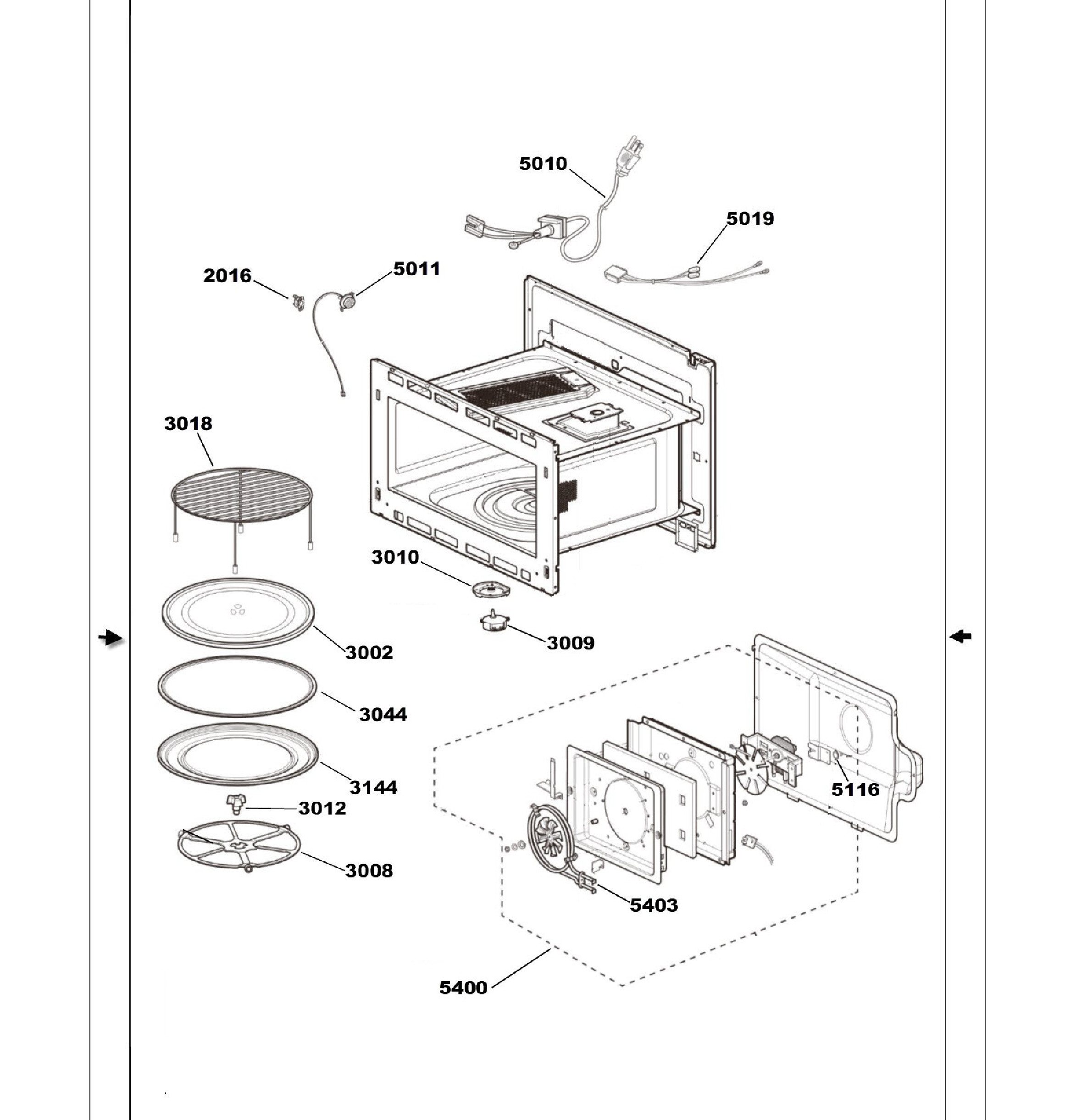 CSB913P2N2S1 Exploded View 3 appliance exploded-view parts diagram