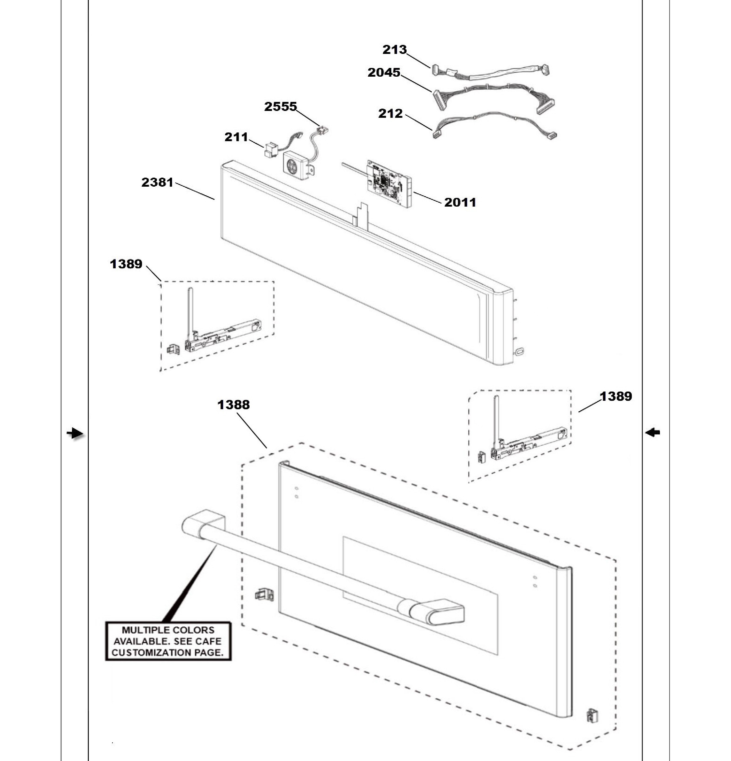 CSB913P2N2S1 Exploded View 1 appliance exploded-view parts diagram