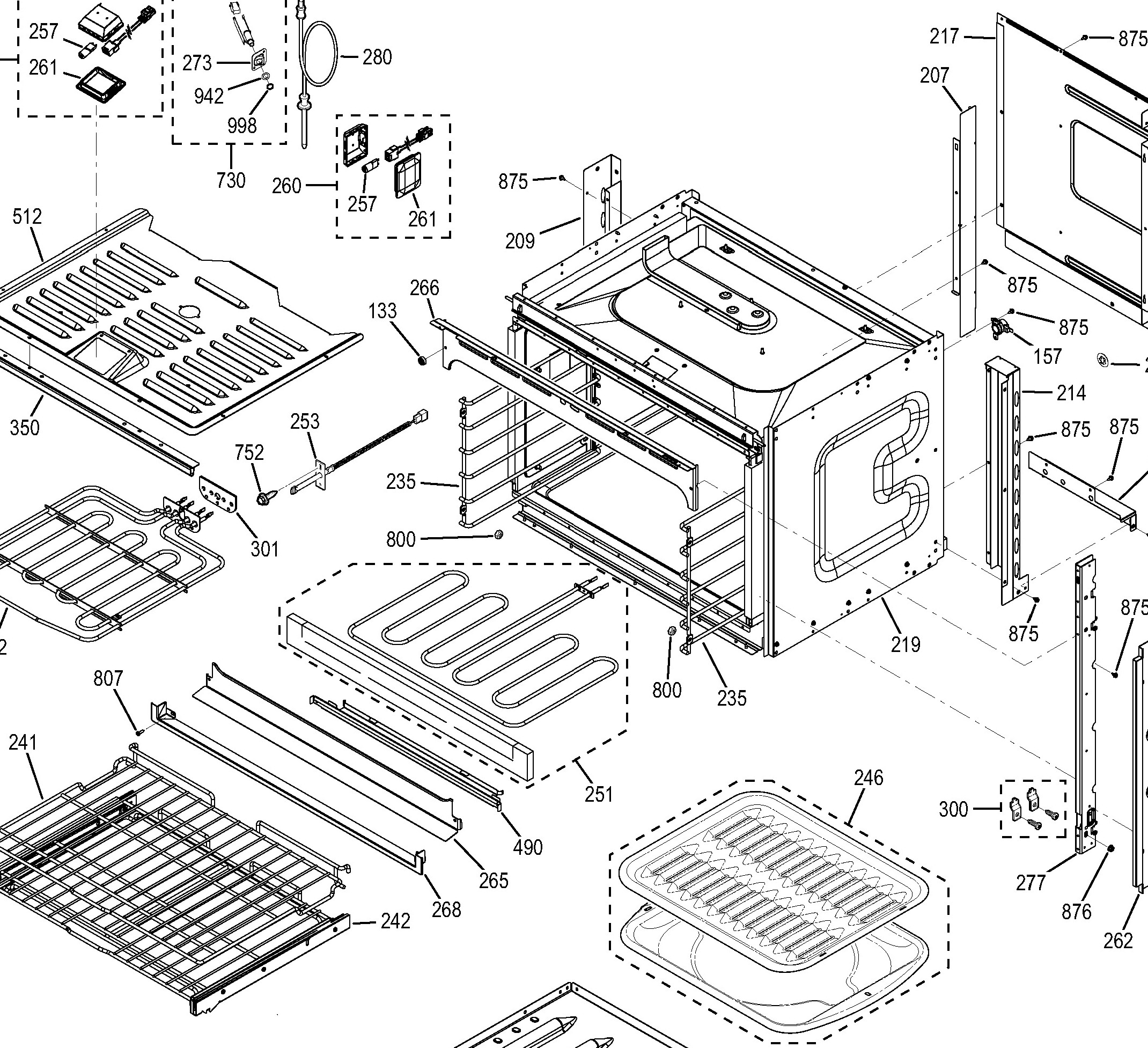 CT9050SH1SS Exploded View 3 appliance exploded-view parts diagram