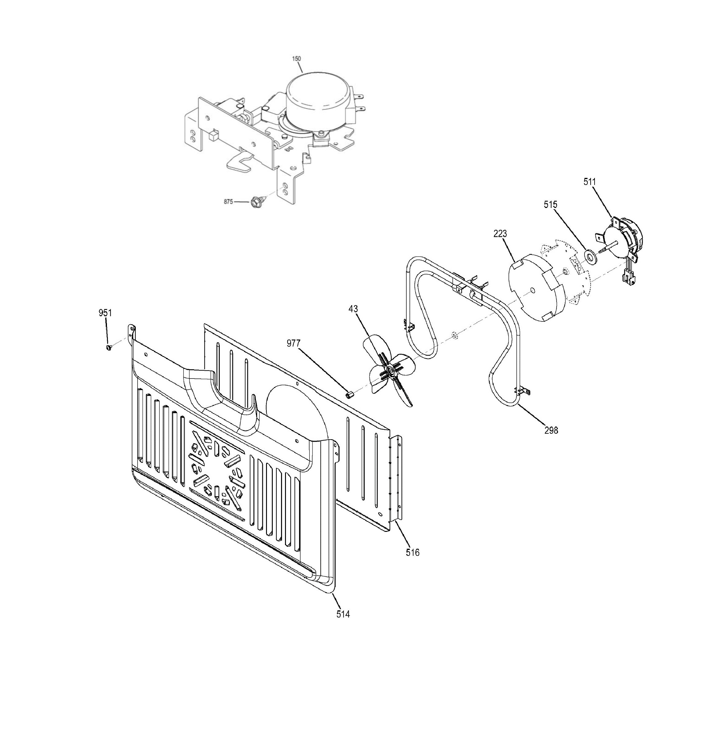 CT9050SHSS Exploded View 4 appliance exploded-view parts diagram