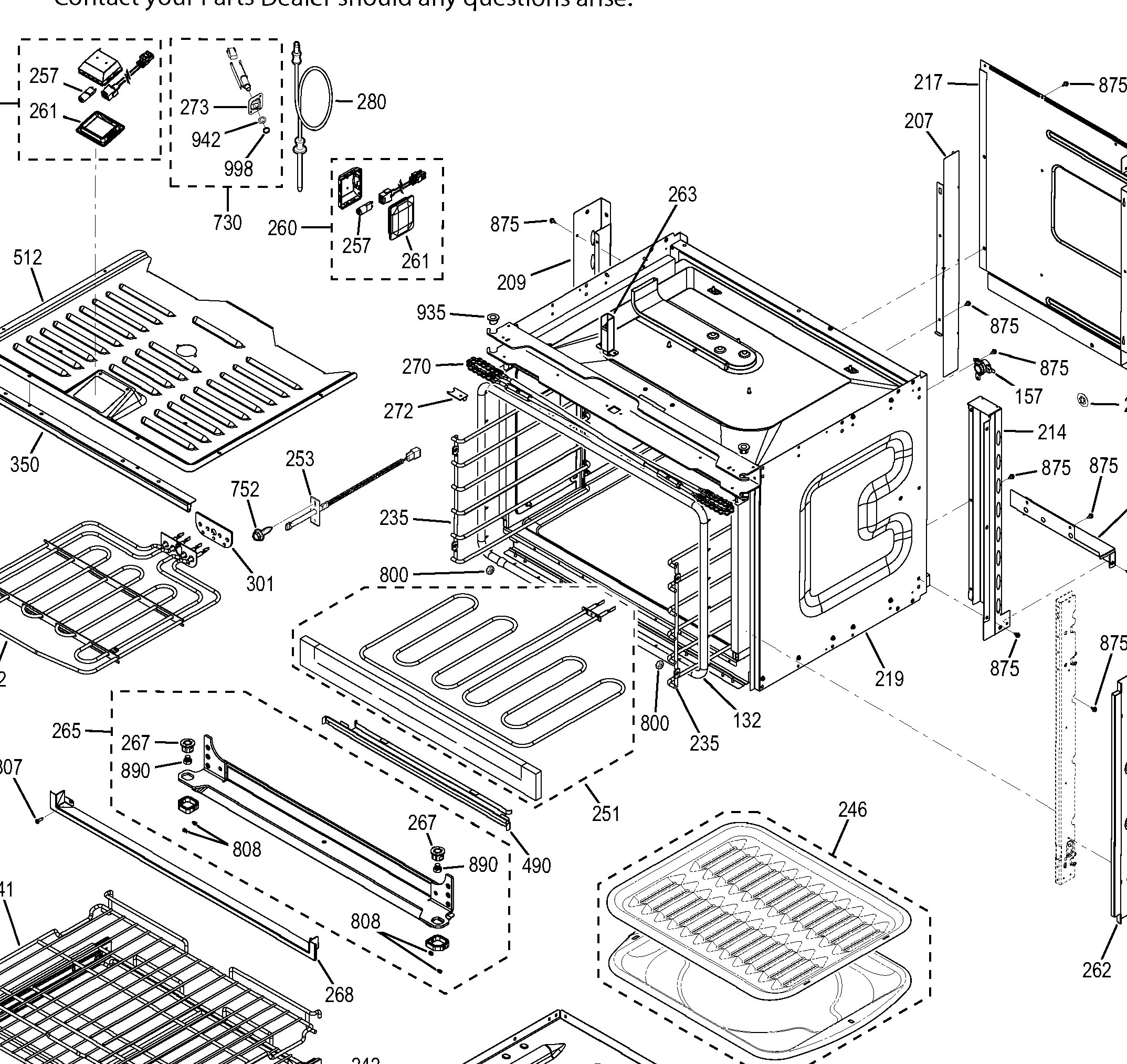 CT9070SH1SS Exploded View 3 appliance exploded-view parts diagram