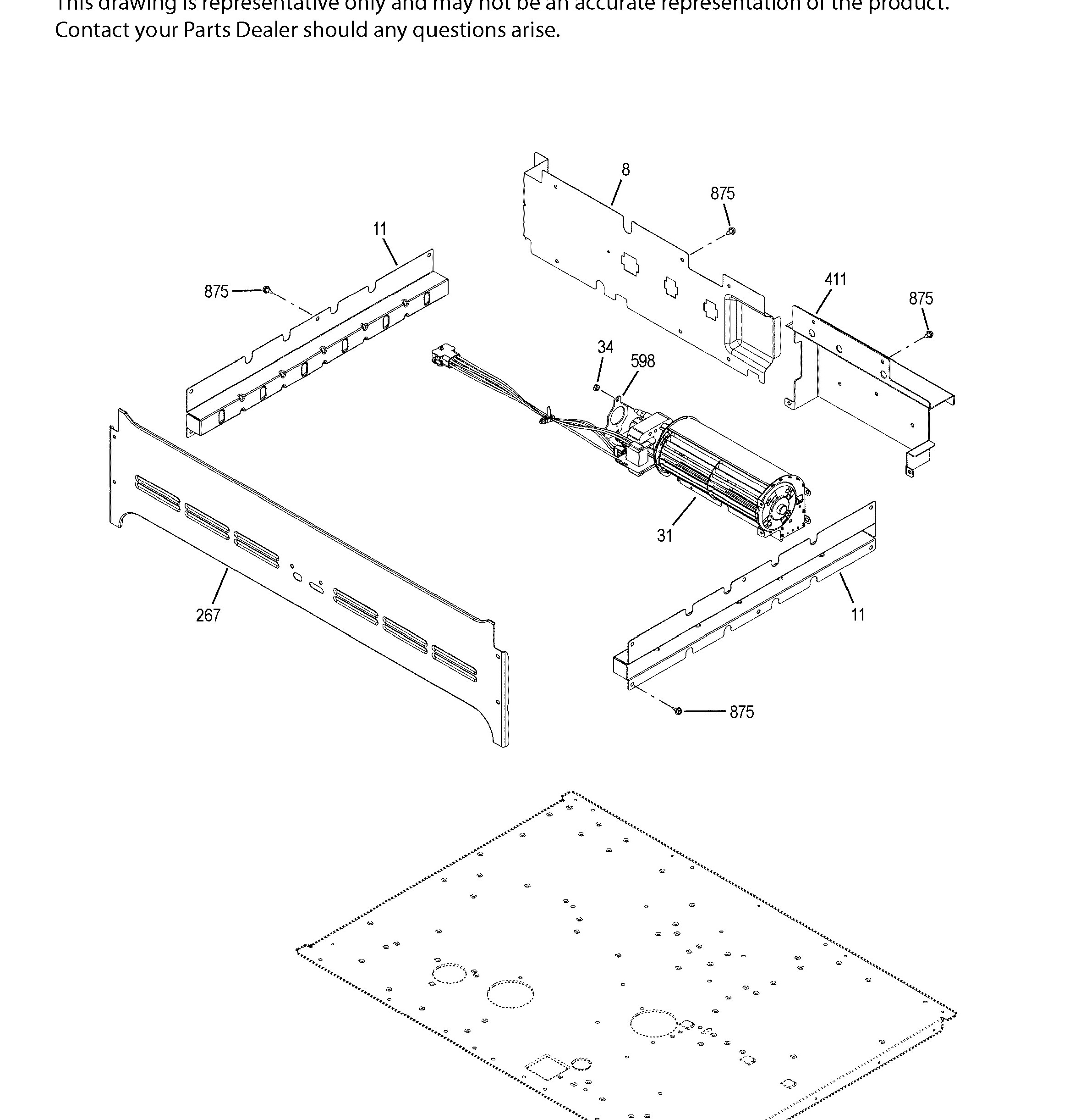 CTD90DP3M1D1 Exploded View 5 appliance exploded-view parts diagram