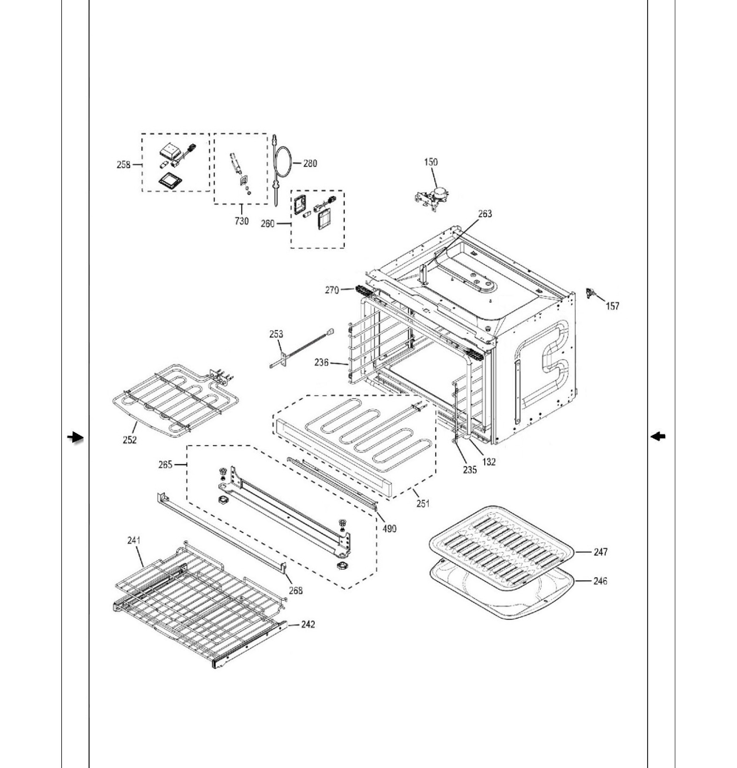 CTS90FP2M1S1 Exploded View 2 appliance exploded-view parts diagram
