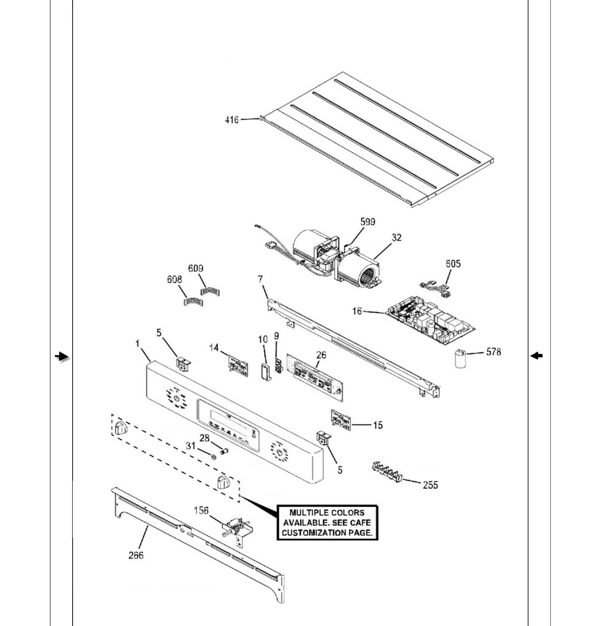CTS90FP2M1S1 Exploded View 1 appliance exploded-view parts diagram