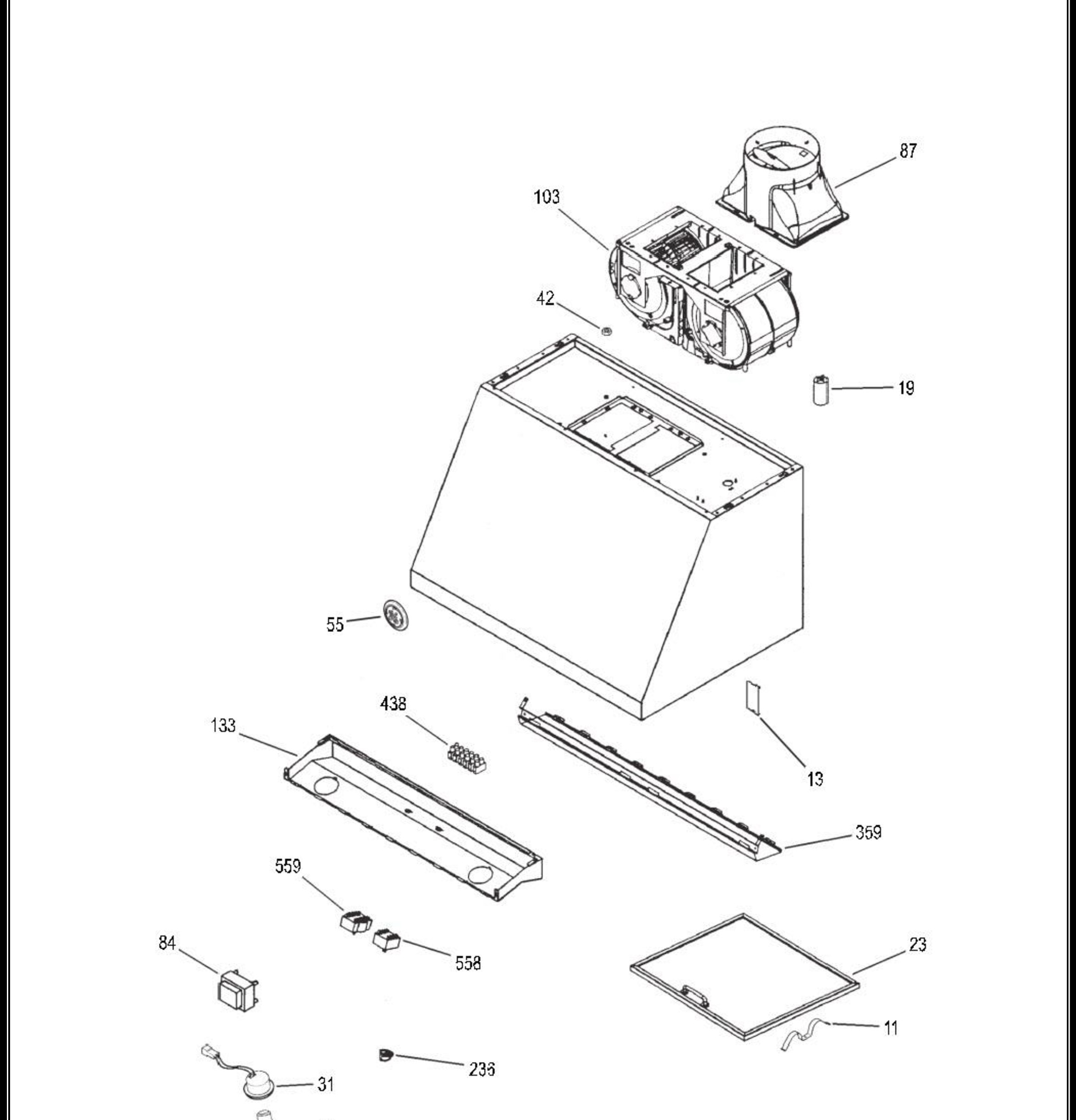 CV936M2SS Exploded View 1 appliance exploded-view parts diagram