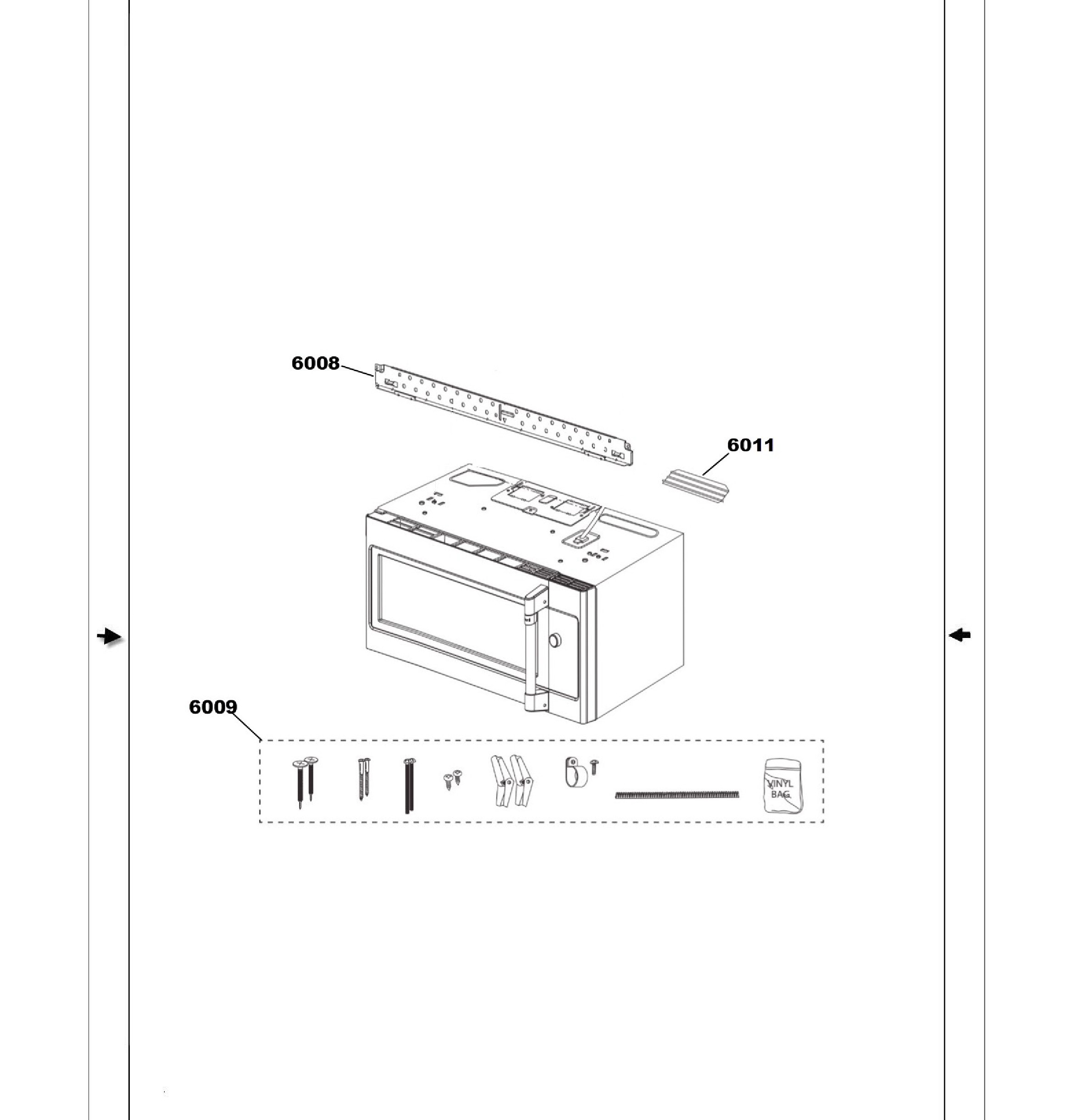 CVM517P3M5D1 Exploded View 4 appliance exploded-view parts diagram