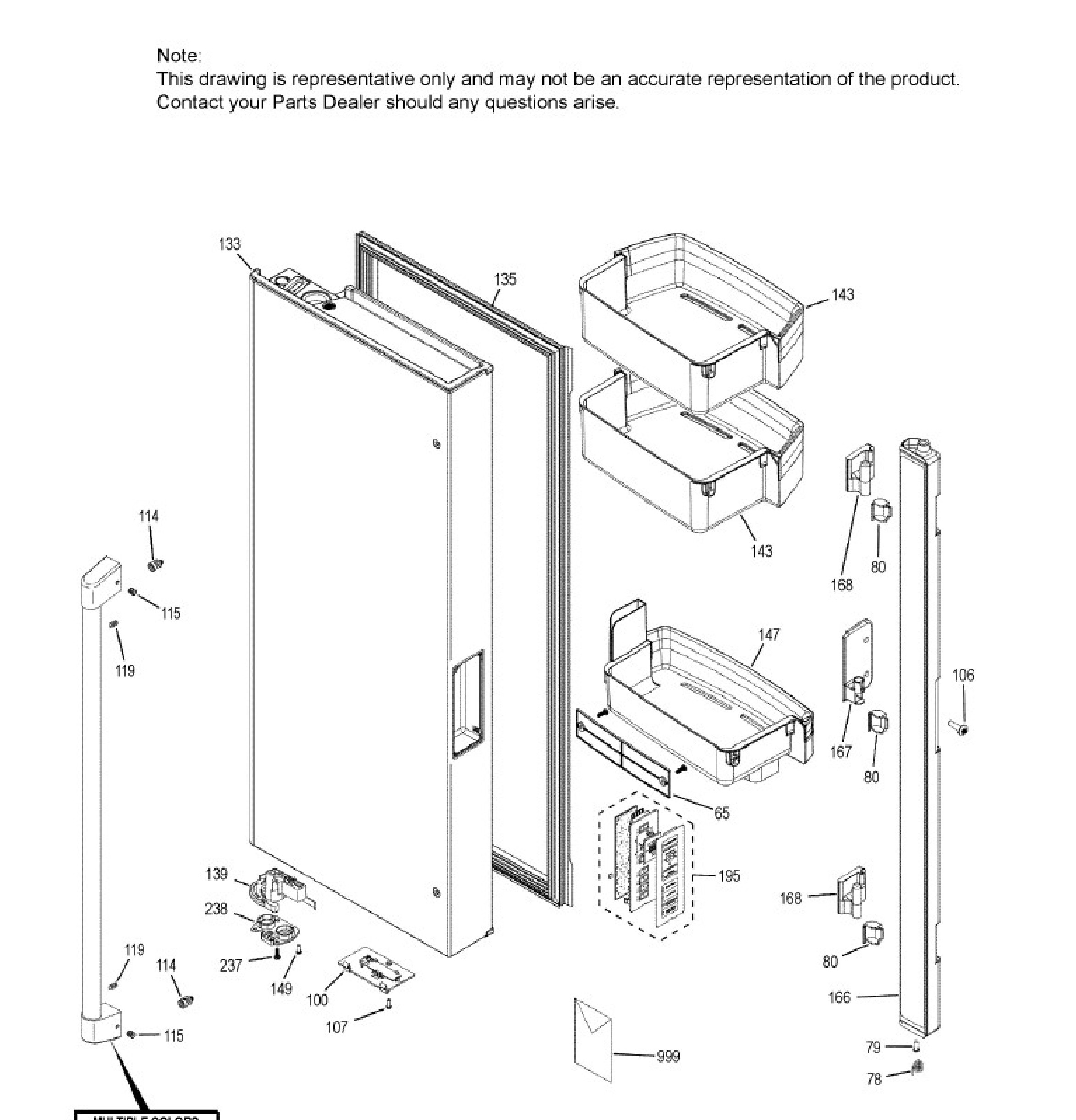 CWE23SP4MHW2 Exploded View 4 appliance exploded-view parts diagram