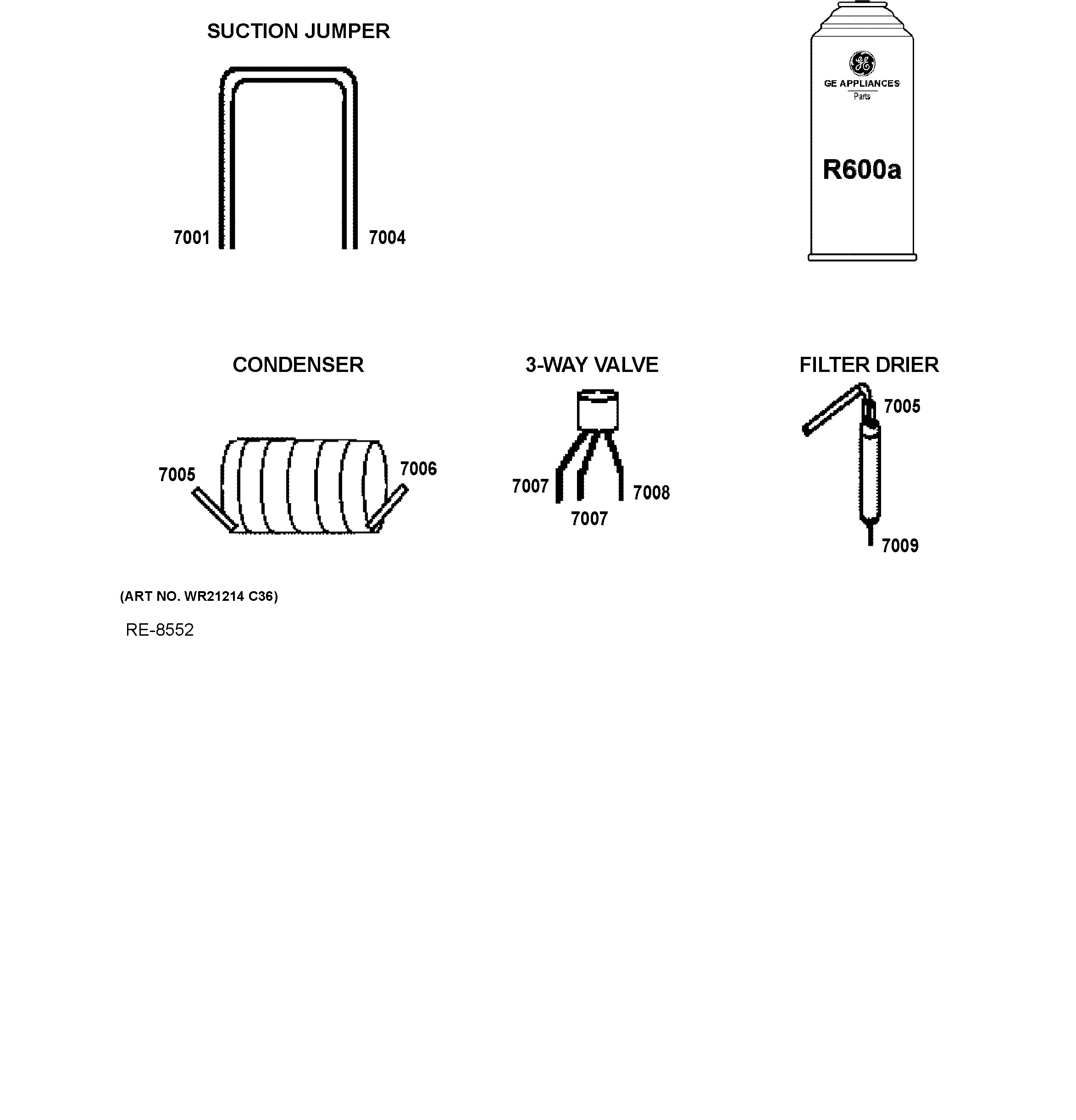 CYE22TP4MIW2 Exploded View 4 appliance exploded-view parts diagram