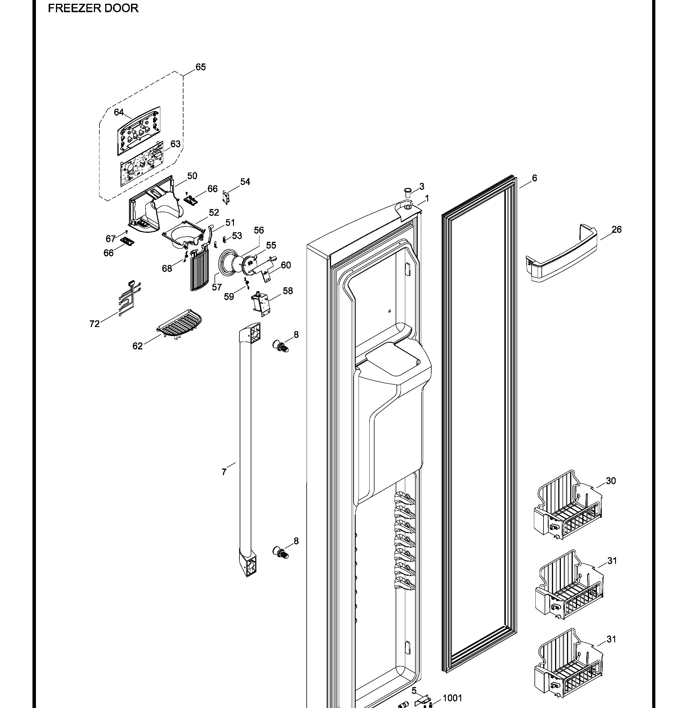 CZS22MSKEHSS Exploded View 1 appliance exploded-view parts diagram