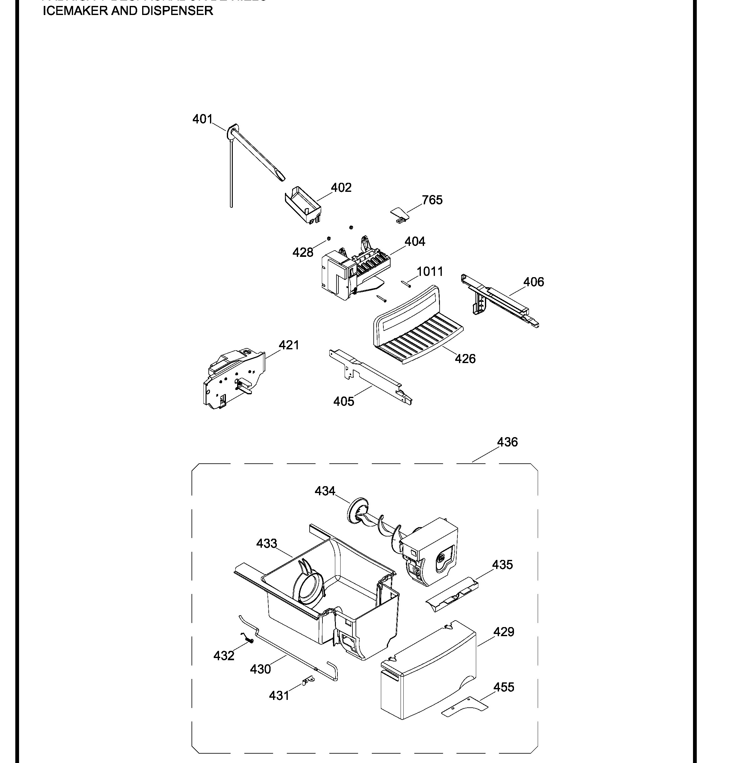 CZS22MSKGHSS Exploded View 5 appliance exploded-view parts diagram