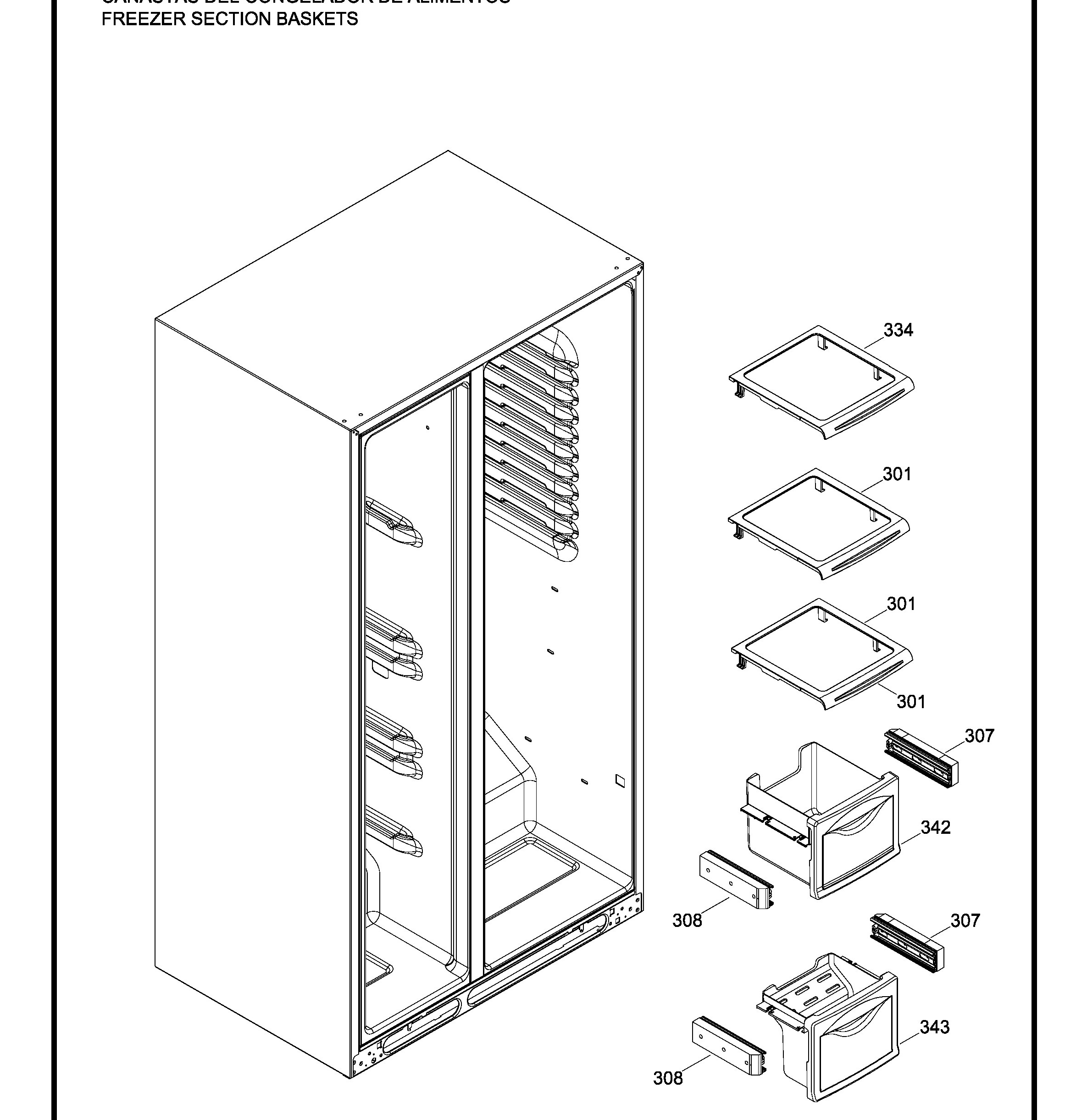 CZS22MSKGHSS Exploded View 4 appliance exploded-view parts diagram