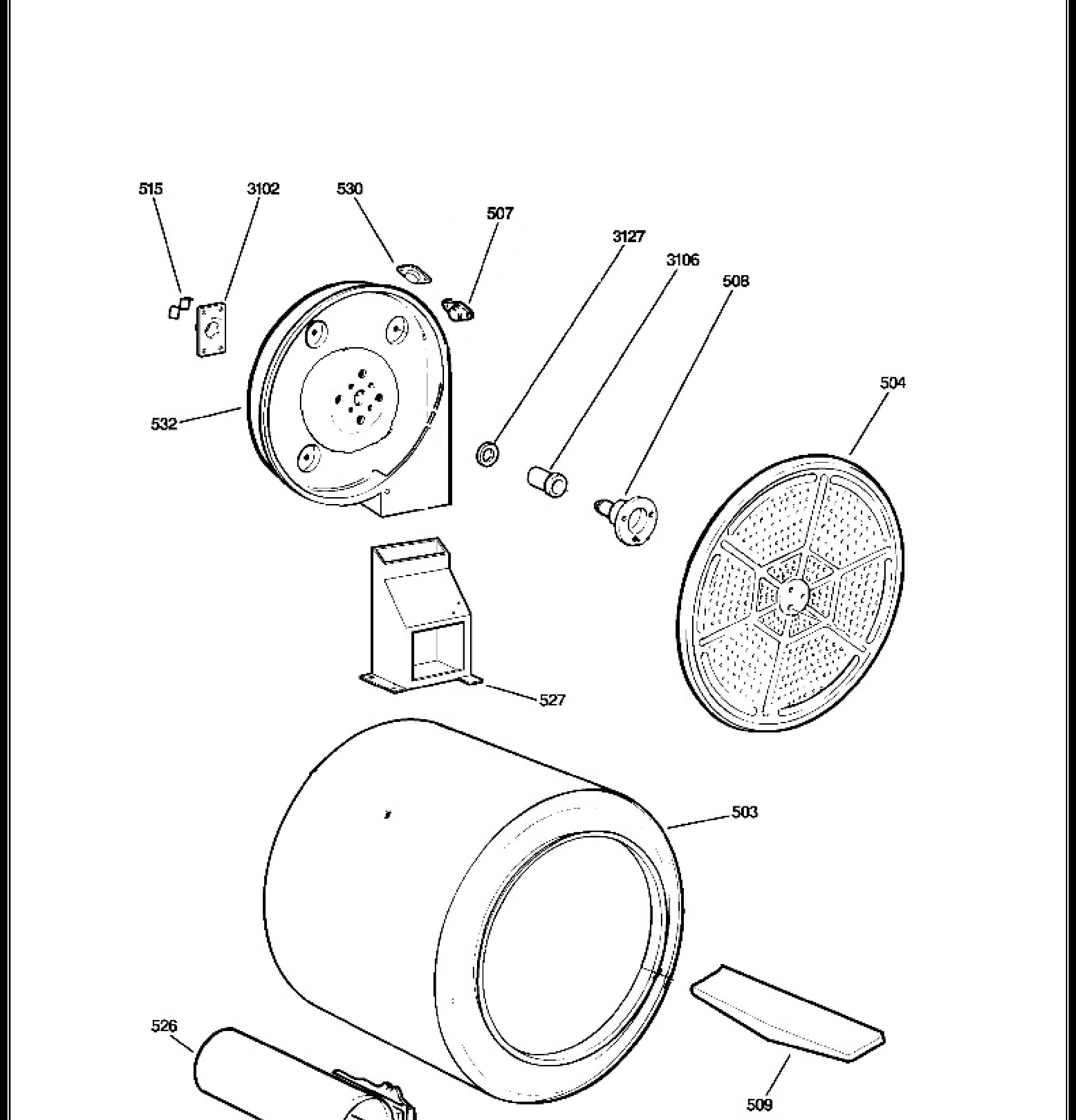 DCVH680GJ0MS Exploded View 6 appliance exploded-view parts diagram