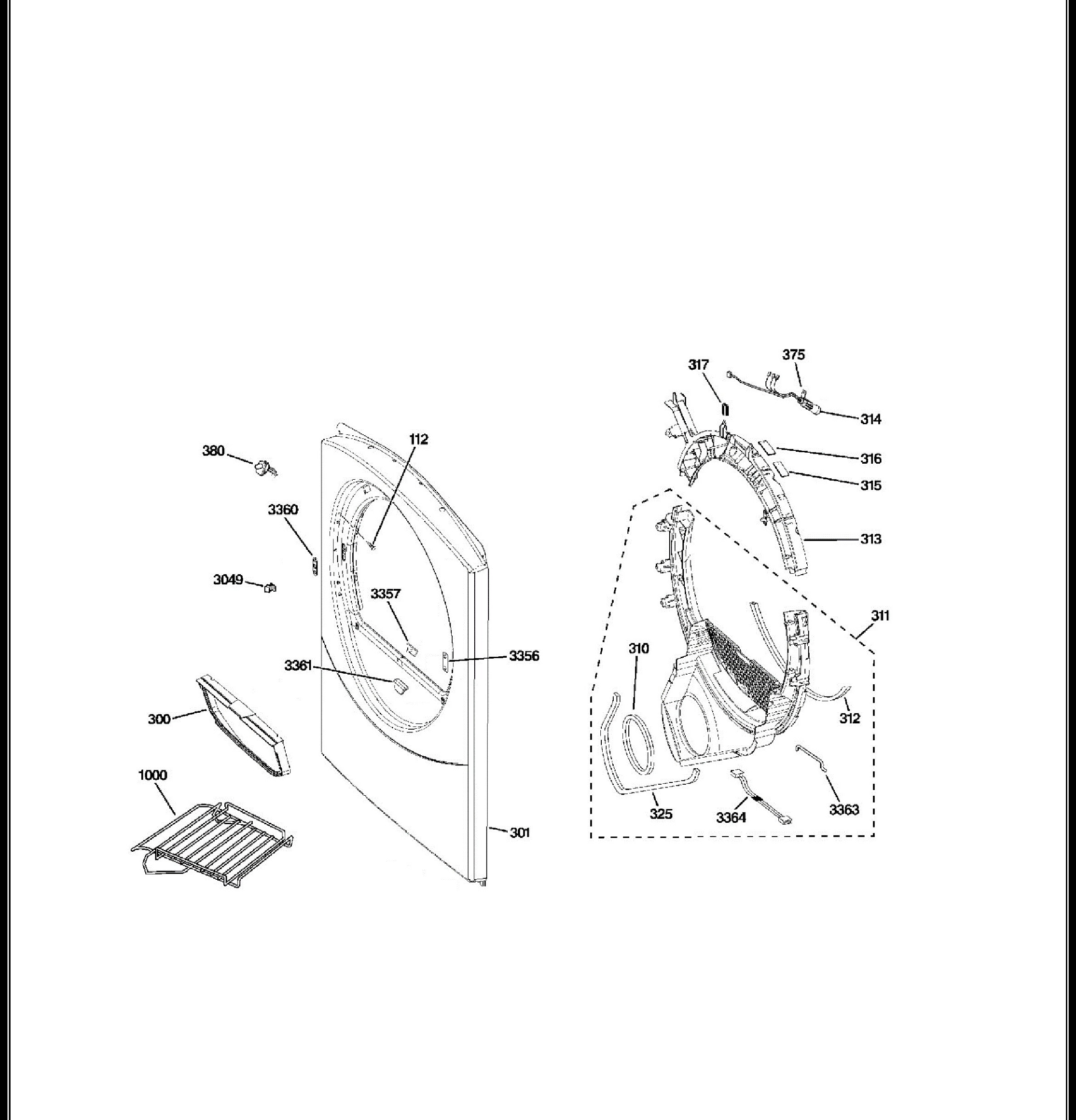 DCVH680GJ0MS Exploded View 2 appliance exploded-view parts diagram