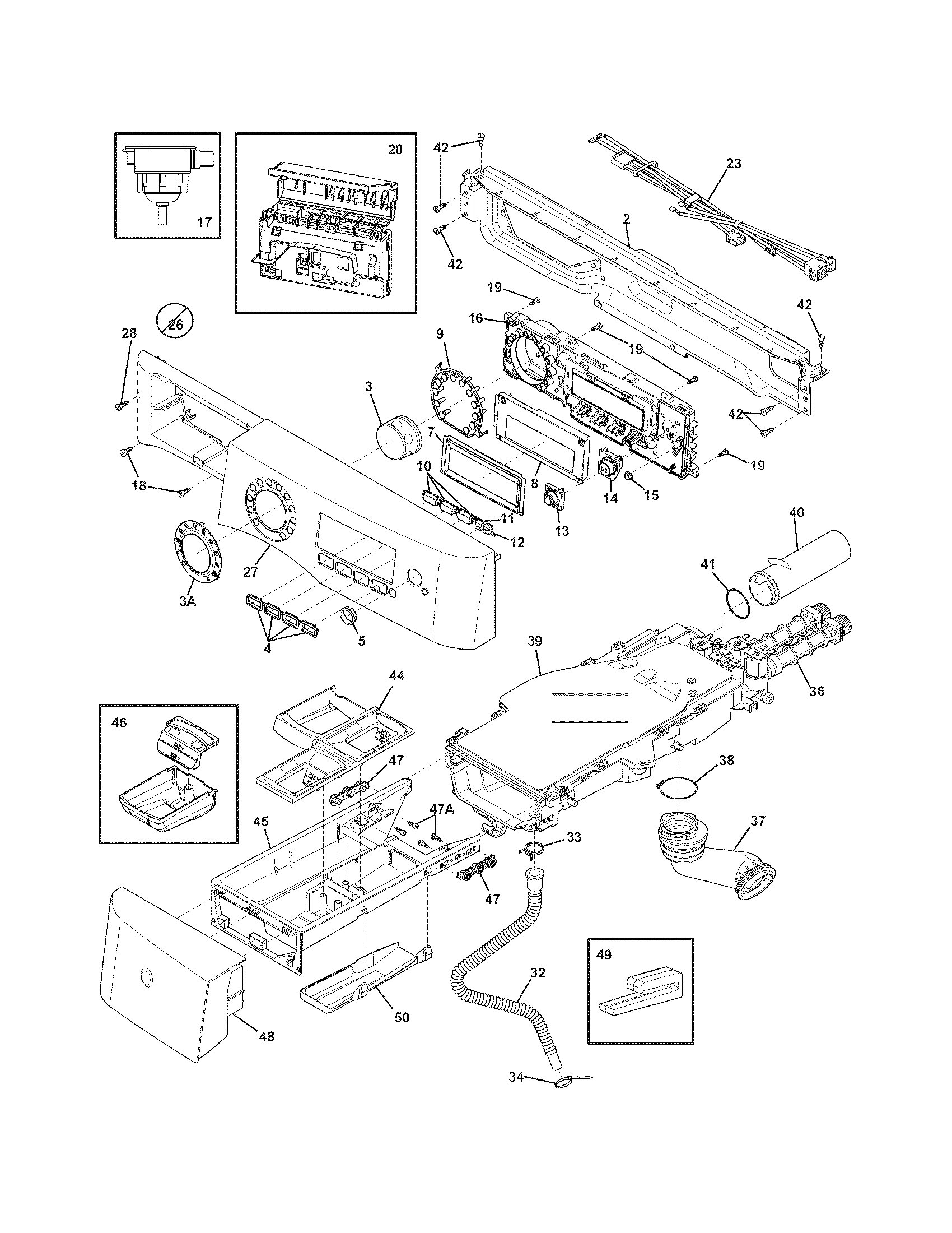 Control panel — Approved diagram