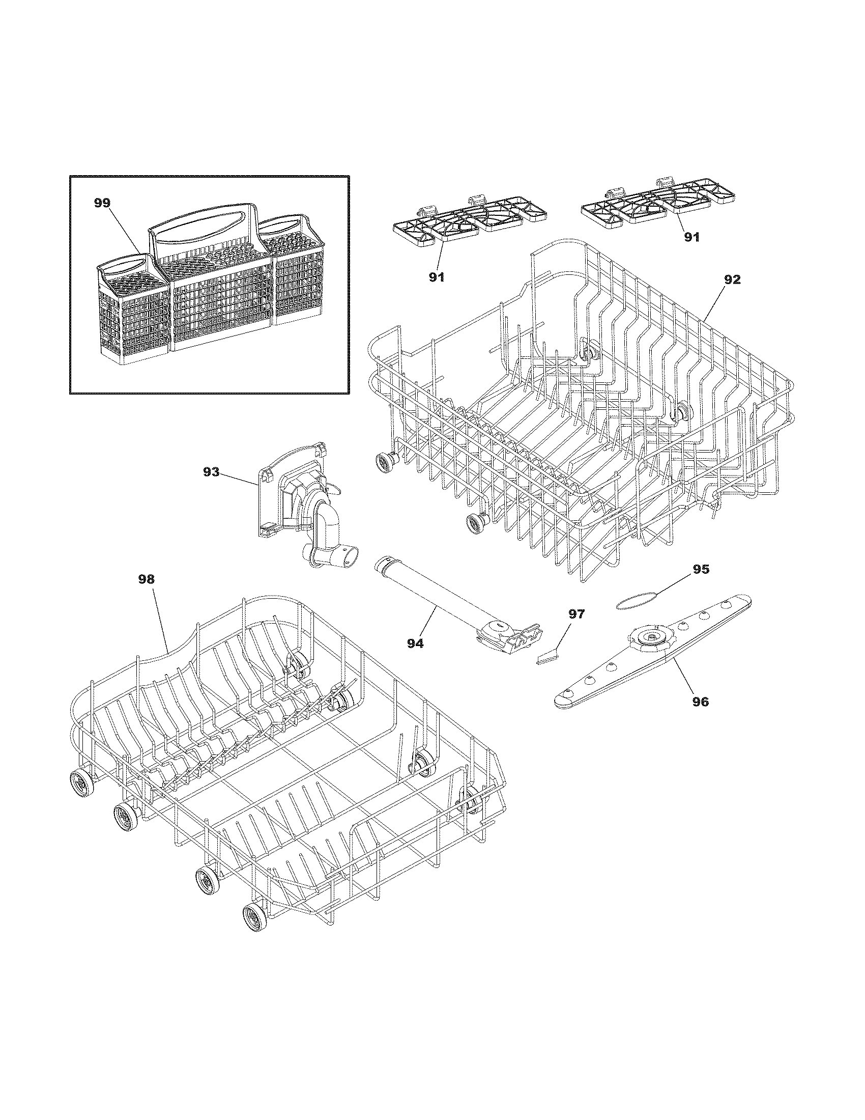 Racks — Approved diagram