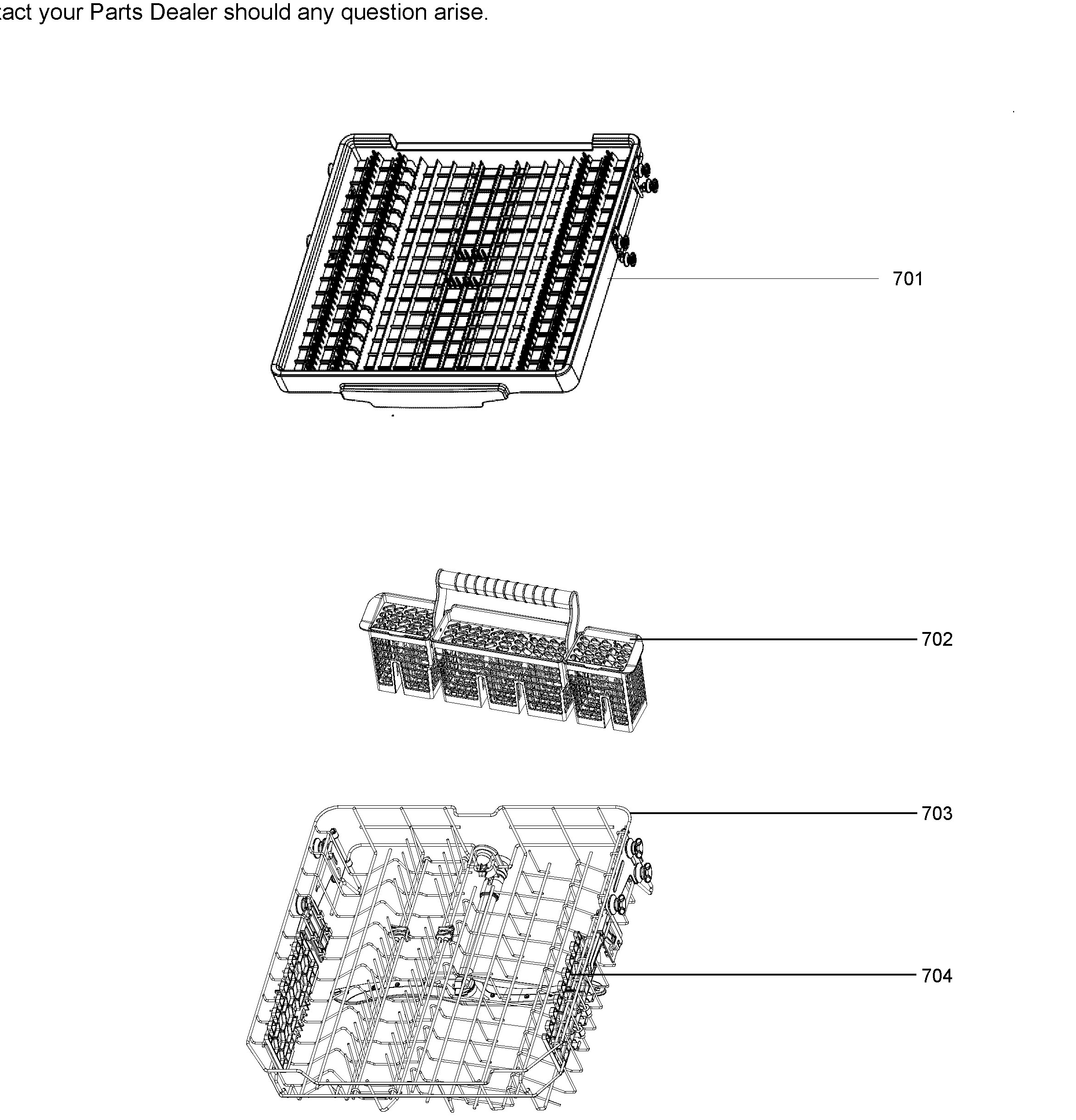 GBF655SGP0WW Exploded View 7 appliance exploded-view parts diagram