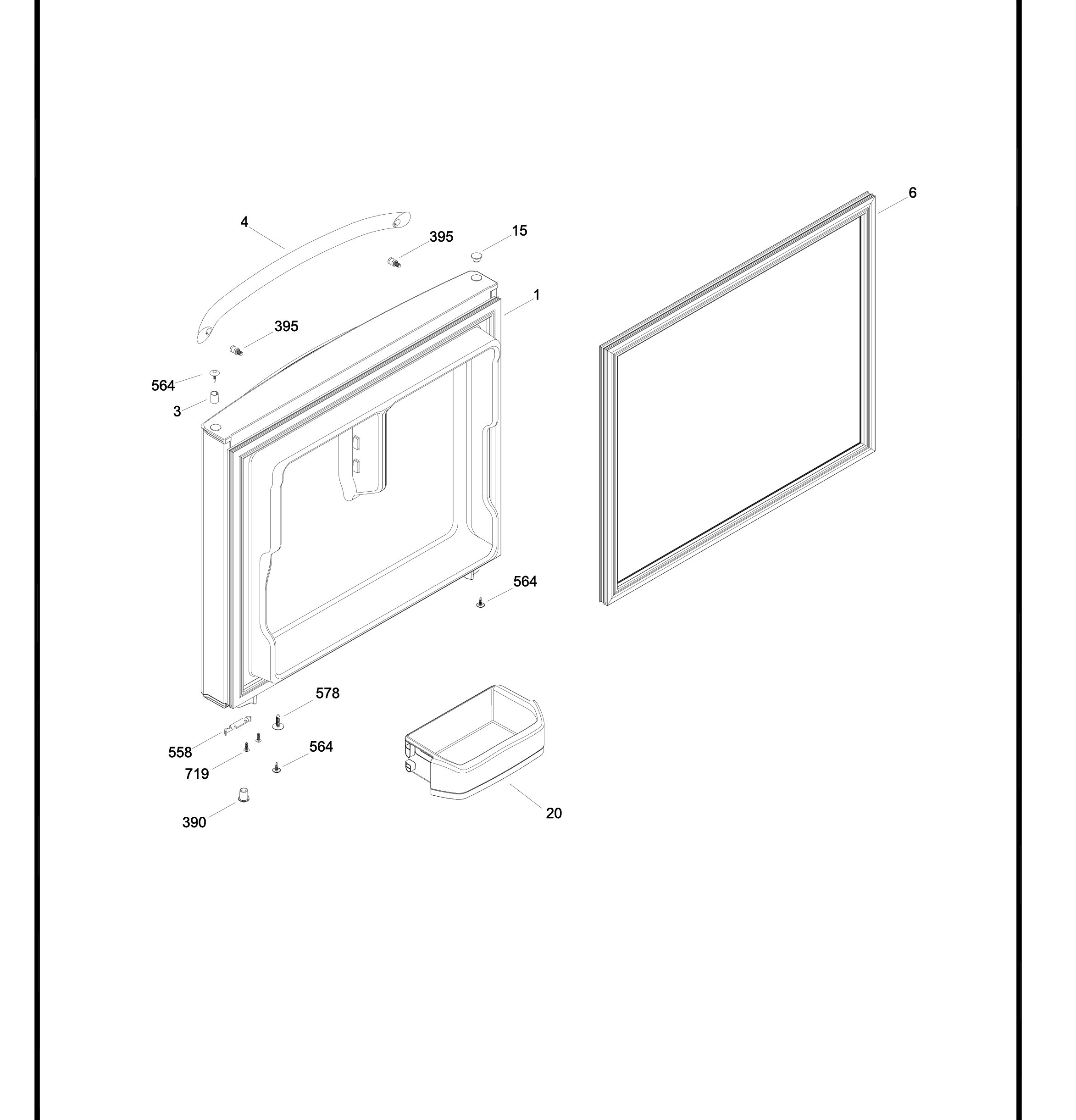 GBRL0HBXARBS Exploded View 1 appliance exploded-view parts diagram