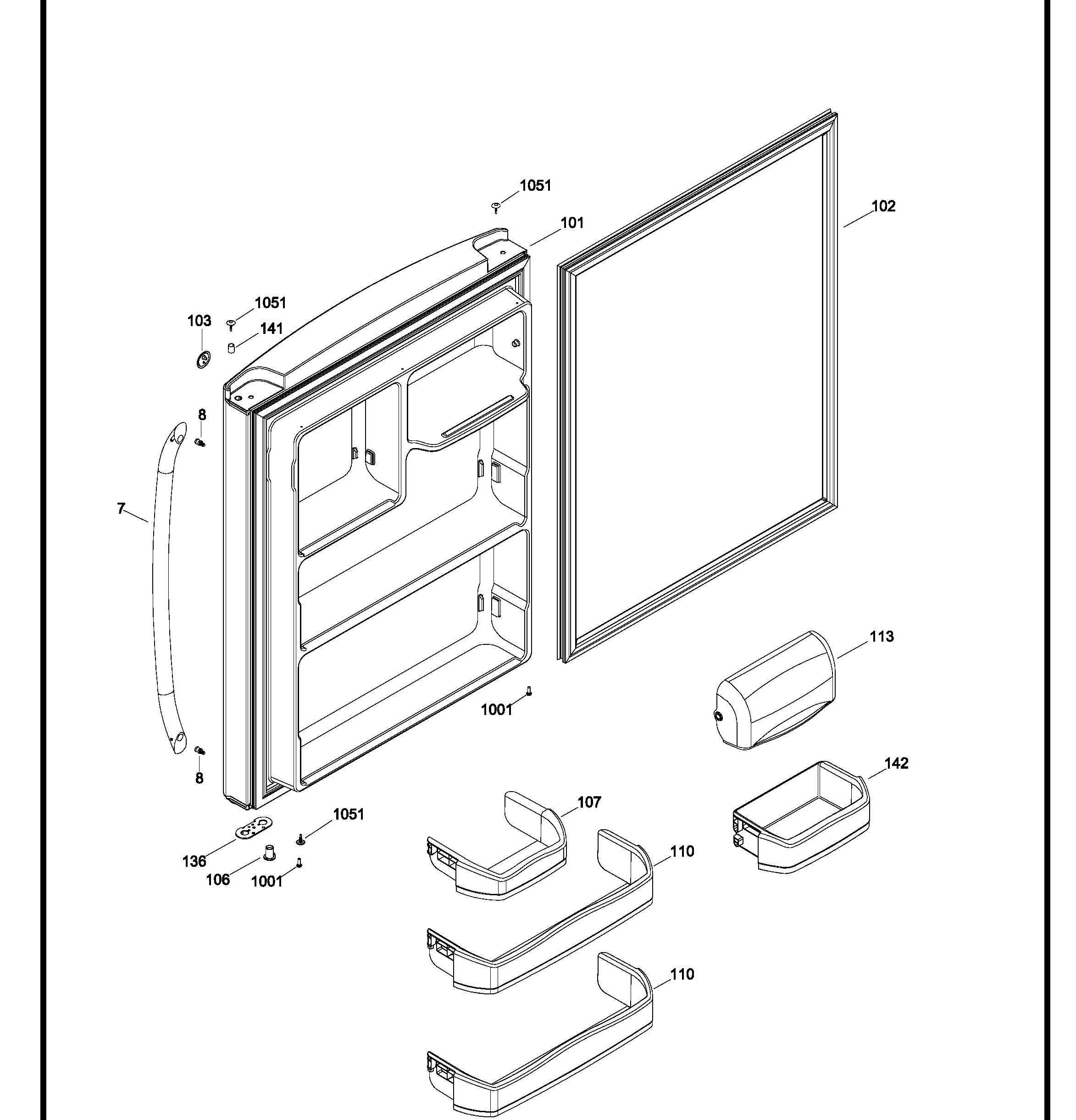 GBRL0HBXERBS Exploded View 2 appliance exploded-view parts diagram