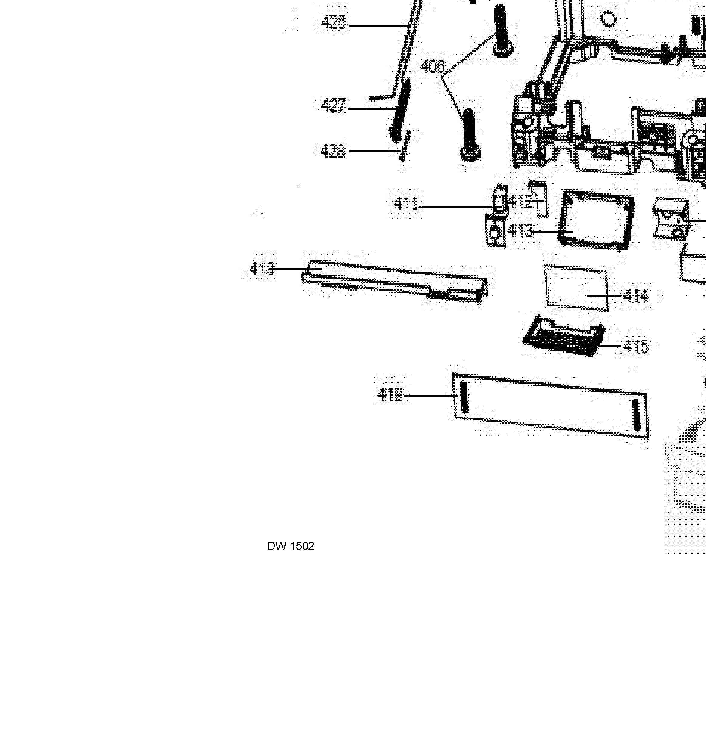 GBT632SSM0SS Exploded View 7 appliance exploded-view parts diagram