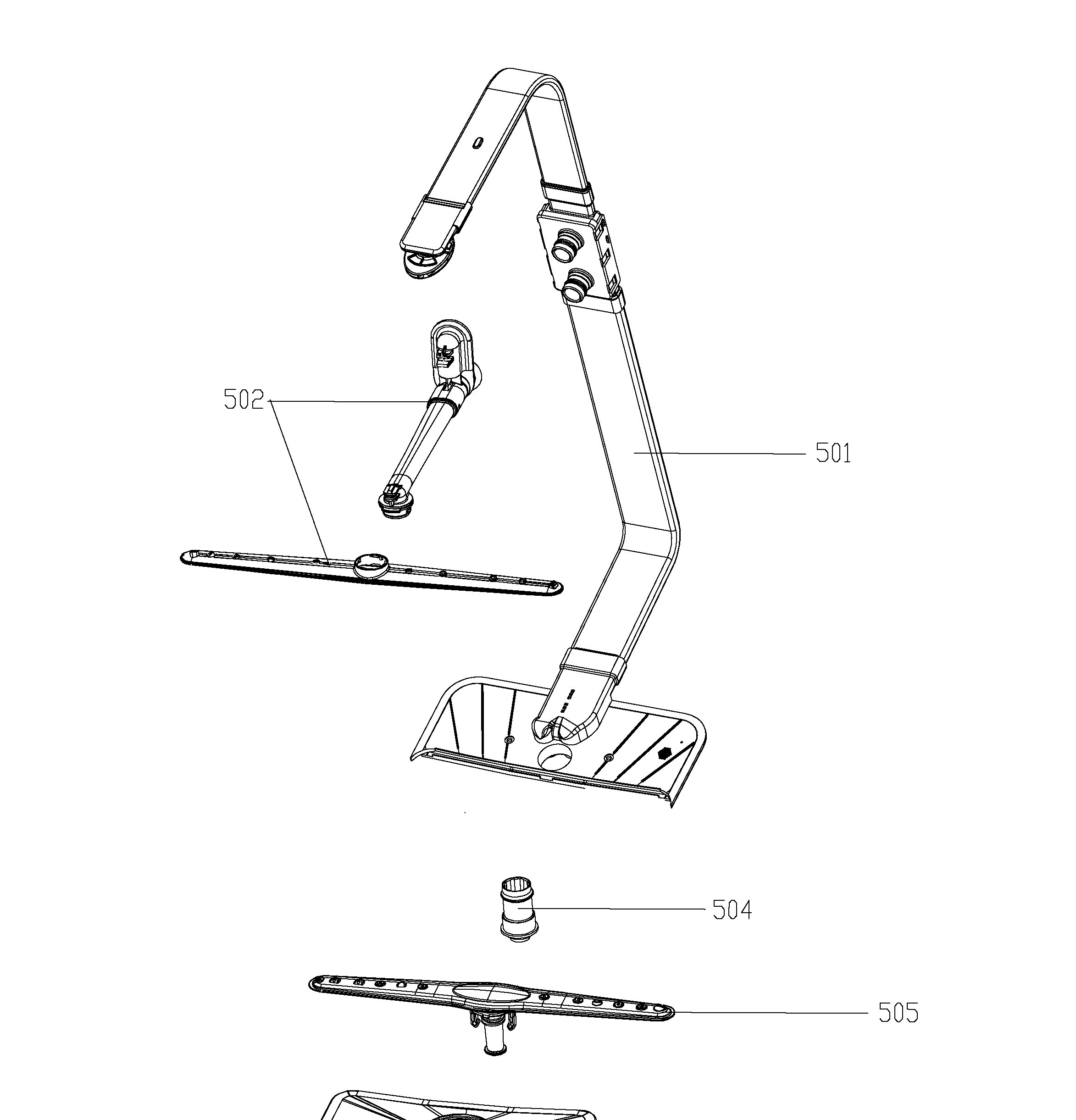 GBT632SSM0SS Exploded View 4 appliance exploded-view parts diagram