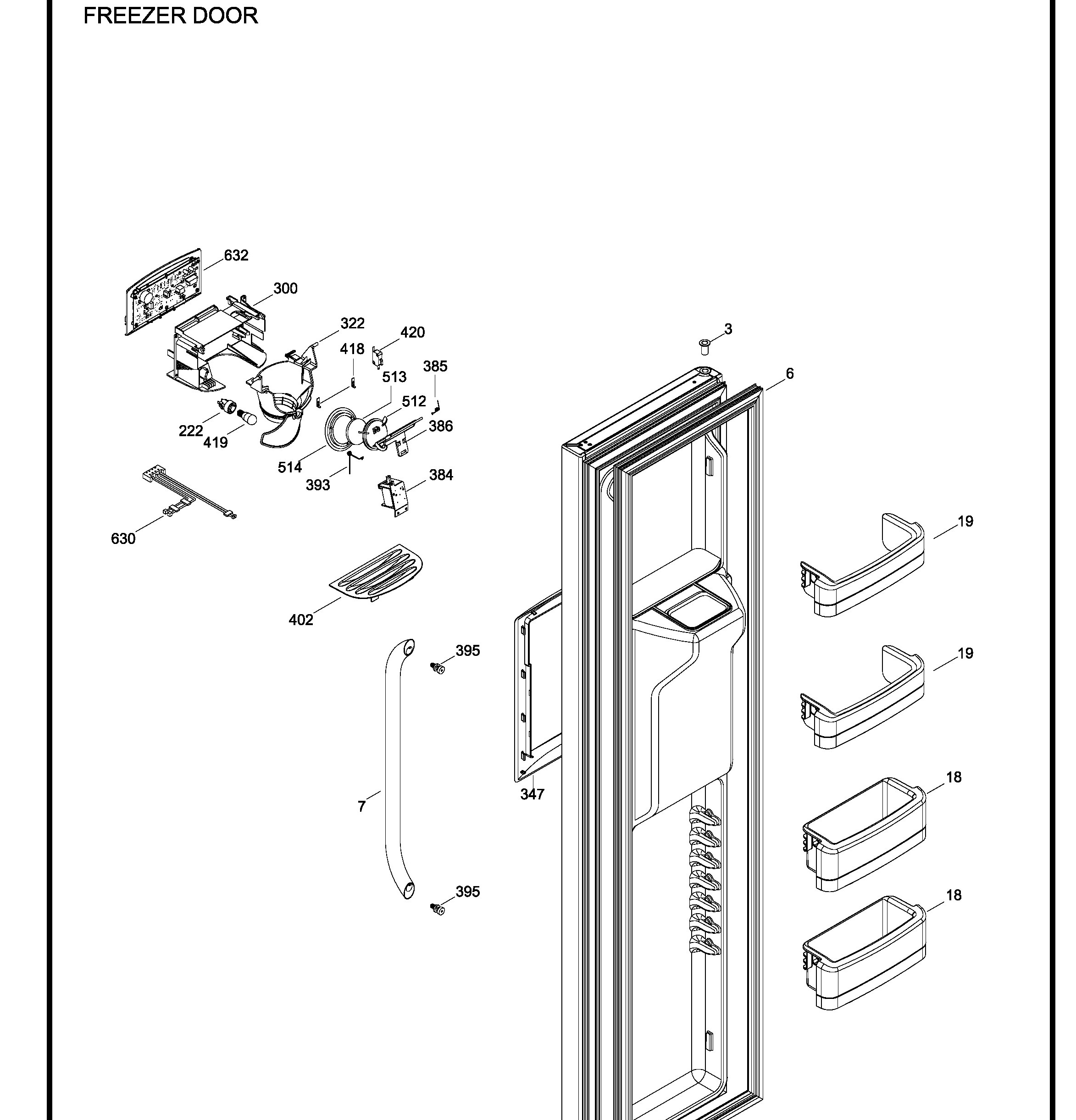 GCE21LGWIFSS Exploded View 2 appliance exploded-view parts diagram