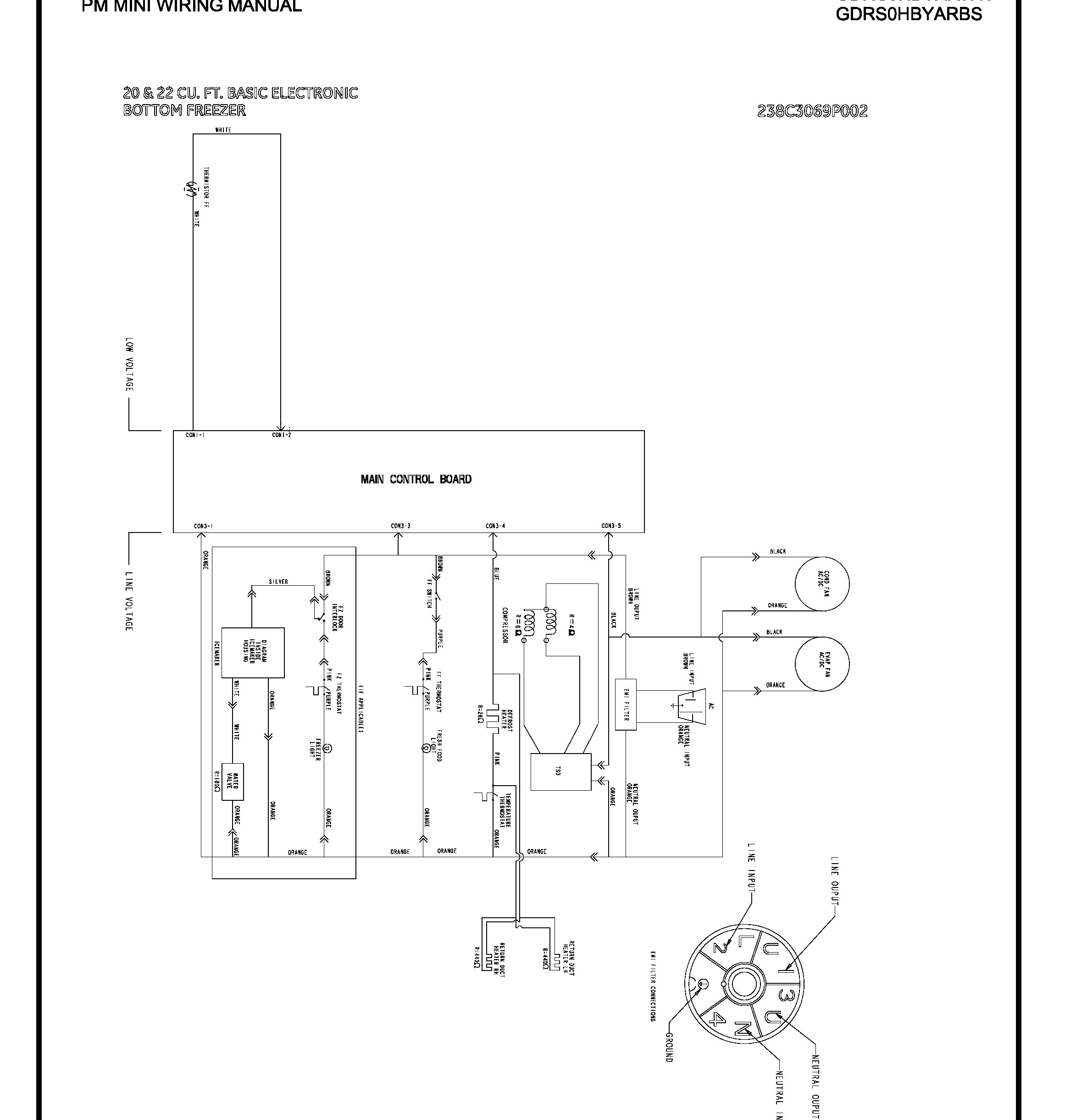 GDRC0HBYARBB Exploded View 9 appliance exploded-view parts diagram
