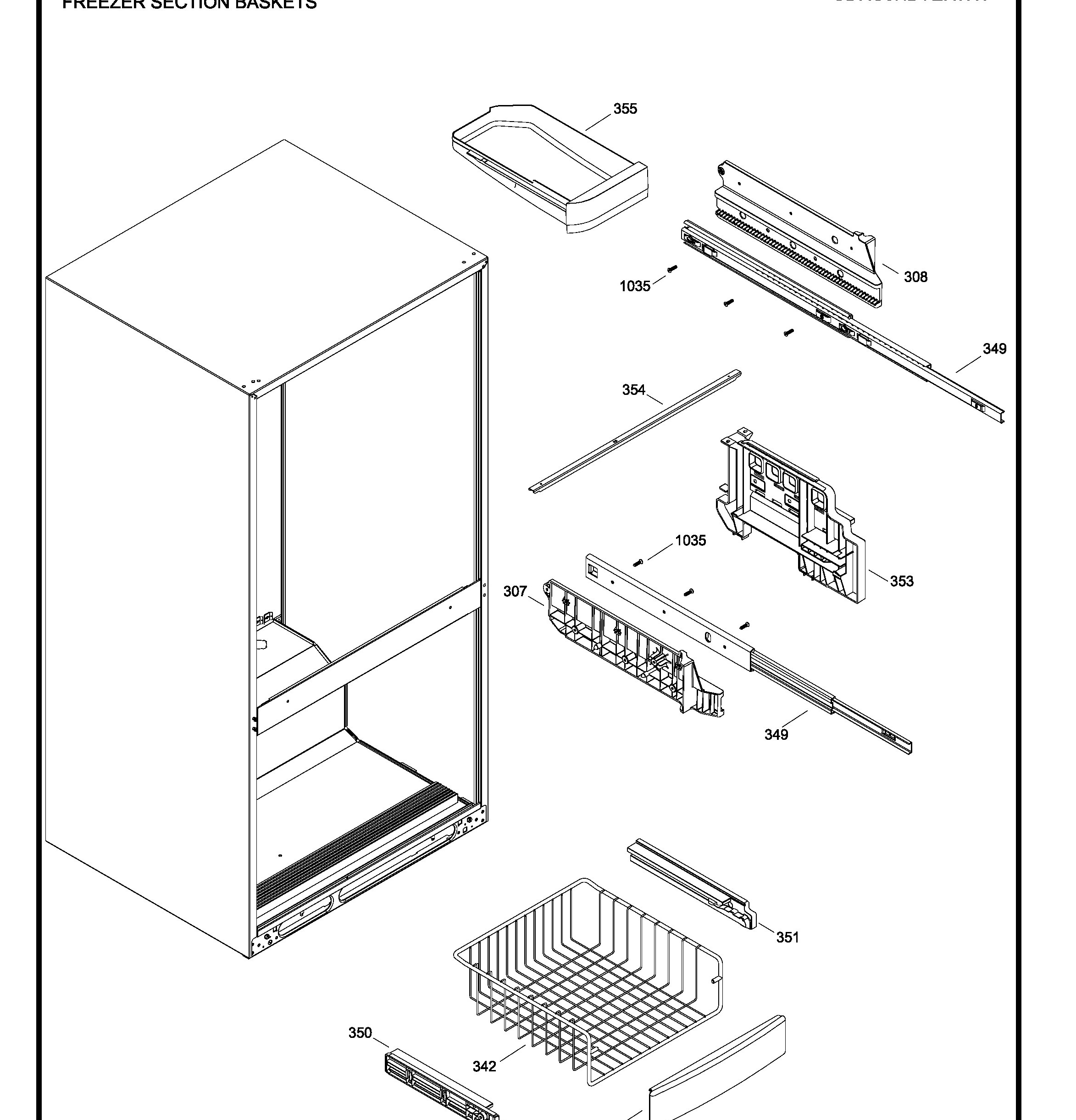 GDRC0HBYERWW Exploded View 4 appliance exploded-view parts diagram