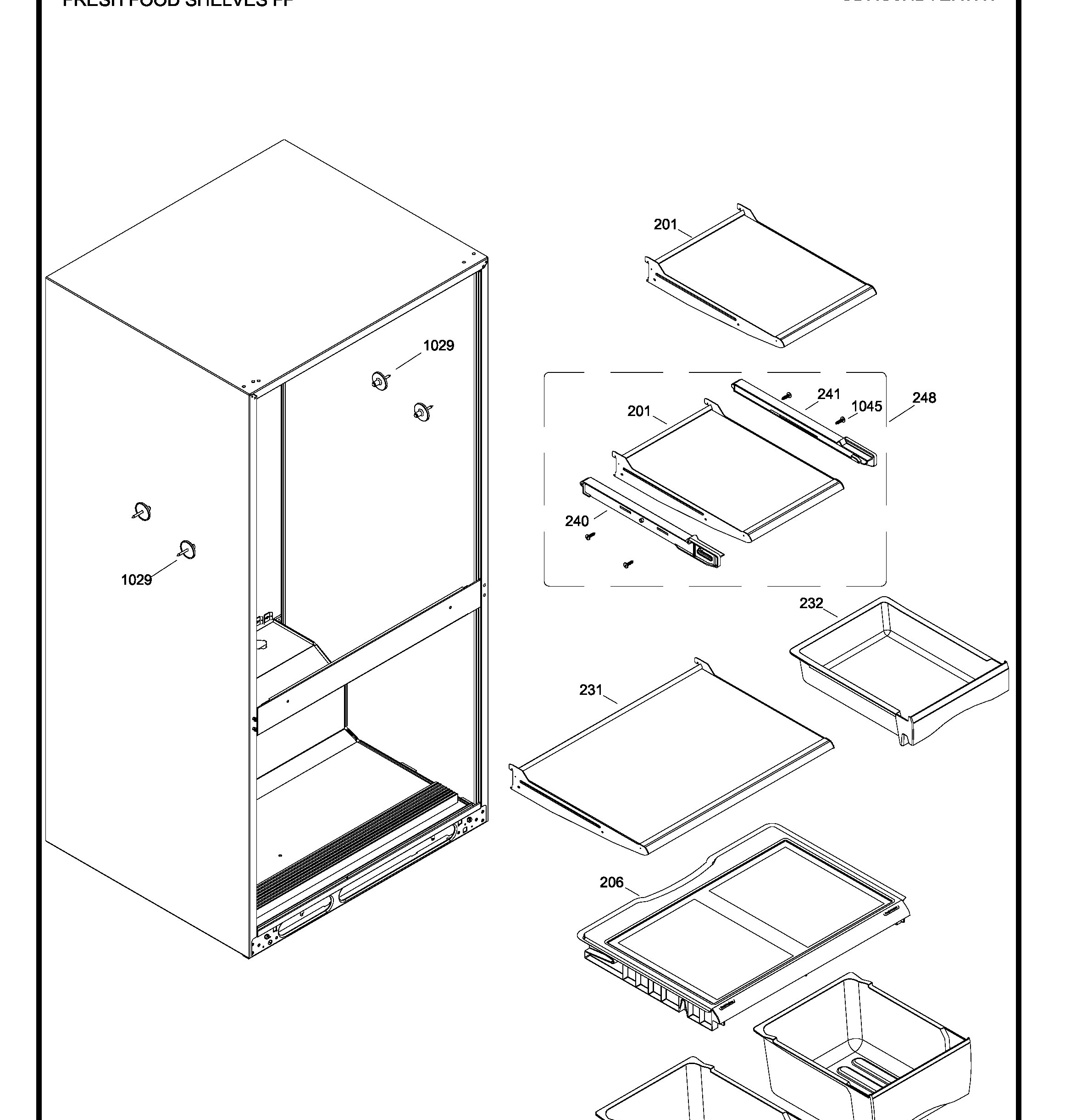 GDRC0HBYERWW Exploded View 3 appliance exploded-view parts diagram