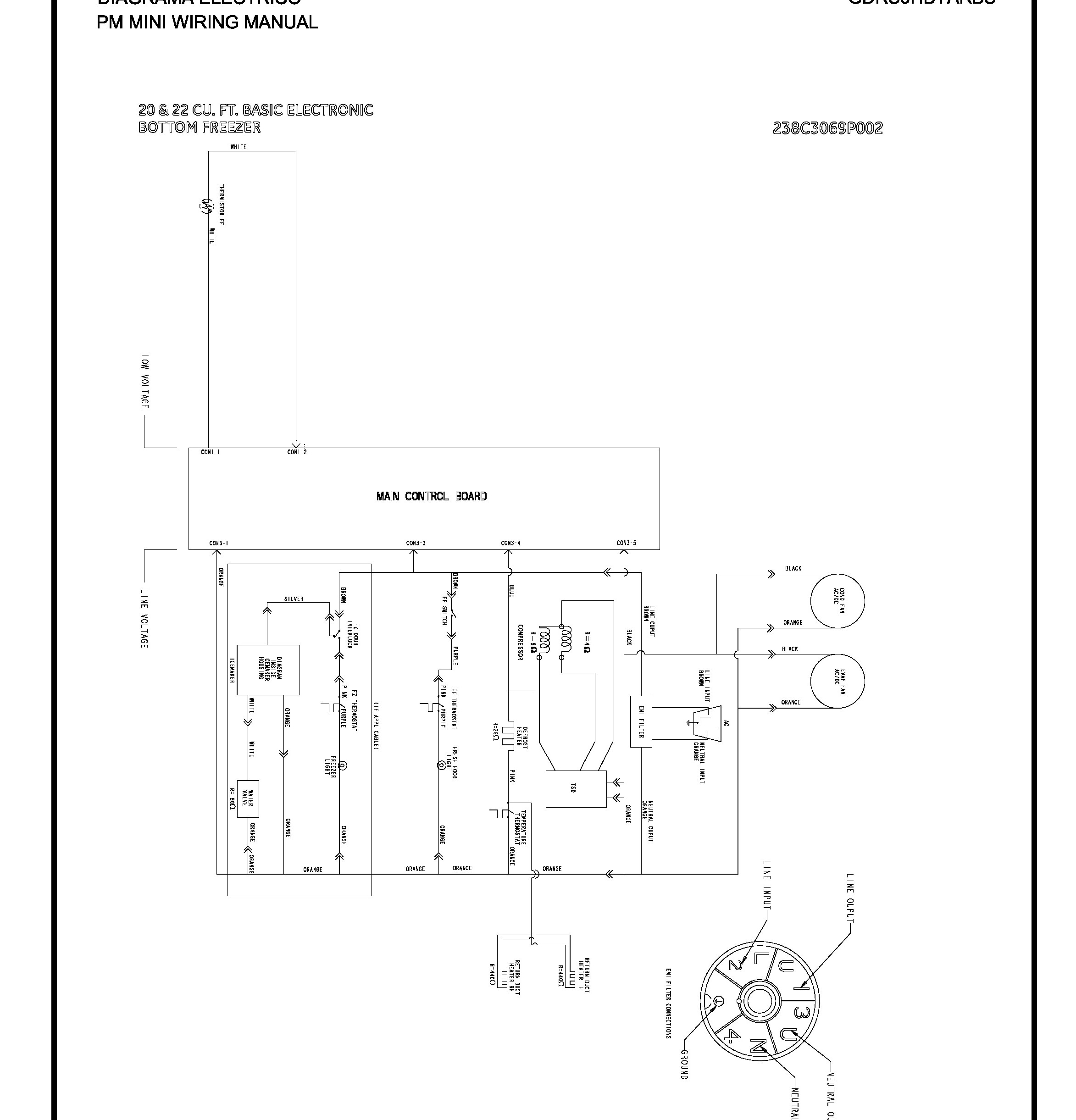 GDRS0HBYARBS Exploded View 9 appliance exploded-view parts diagram