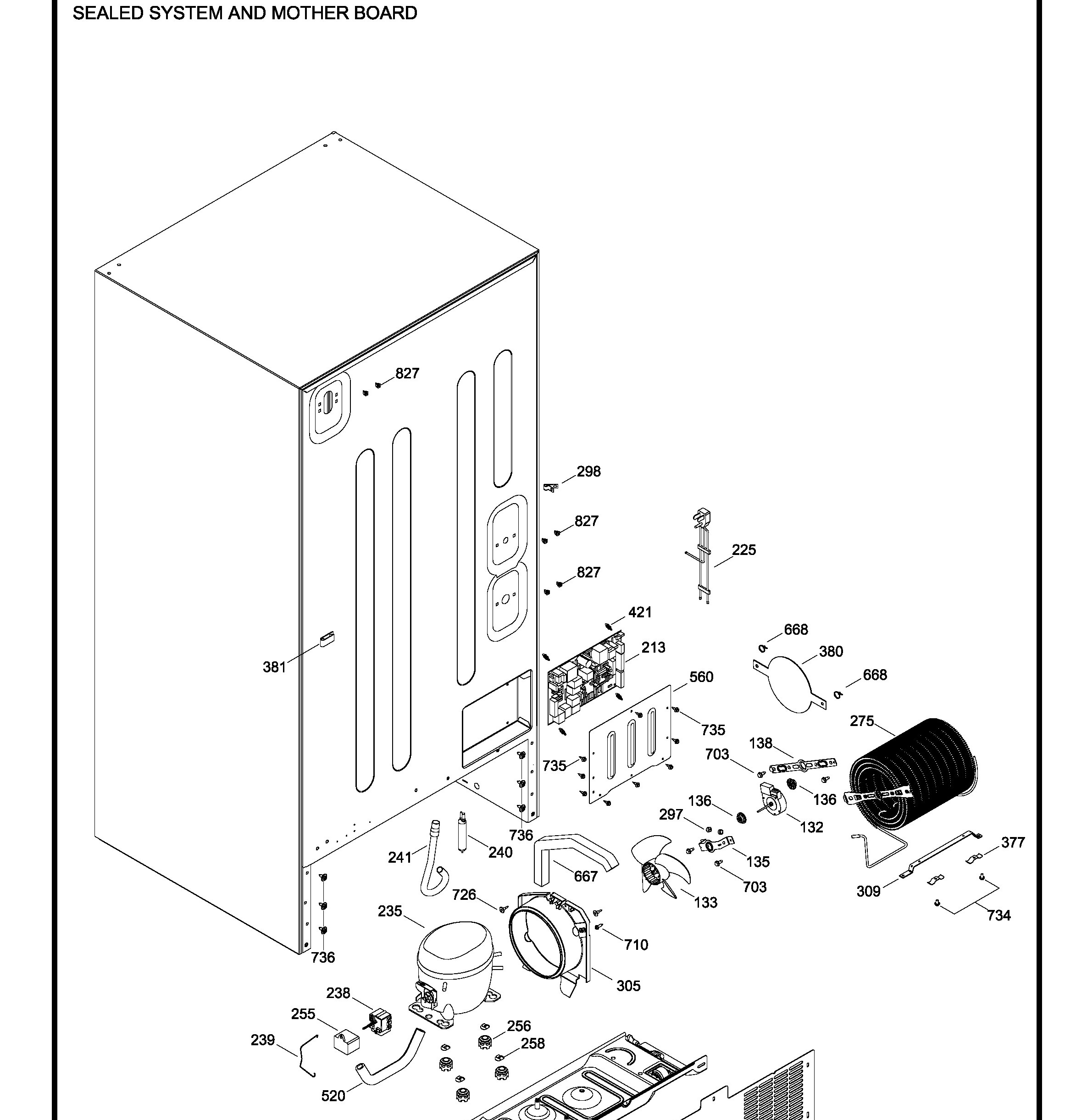 GDRS0KBXARSS Exploded View 8 appliance exploded-view parts diagram