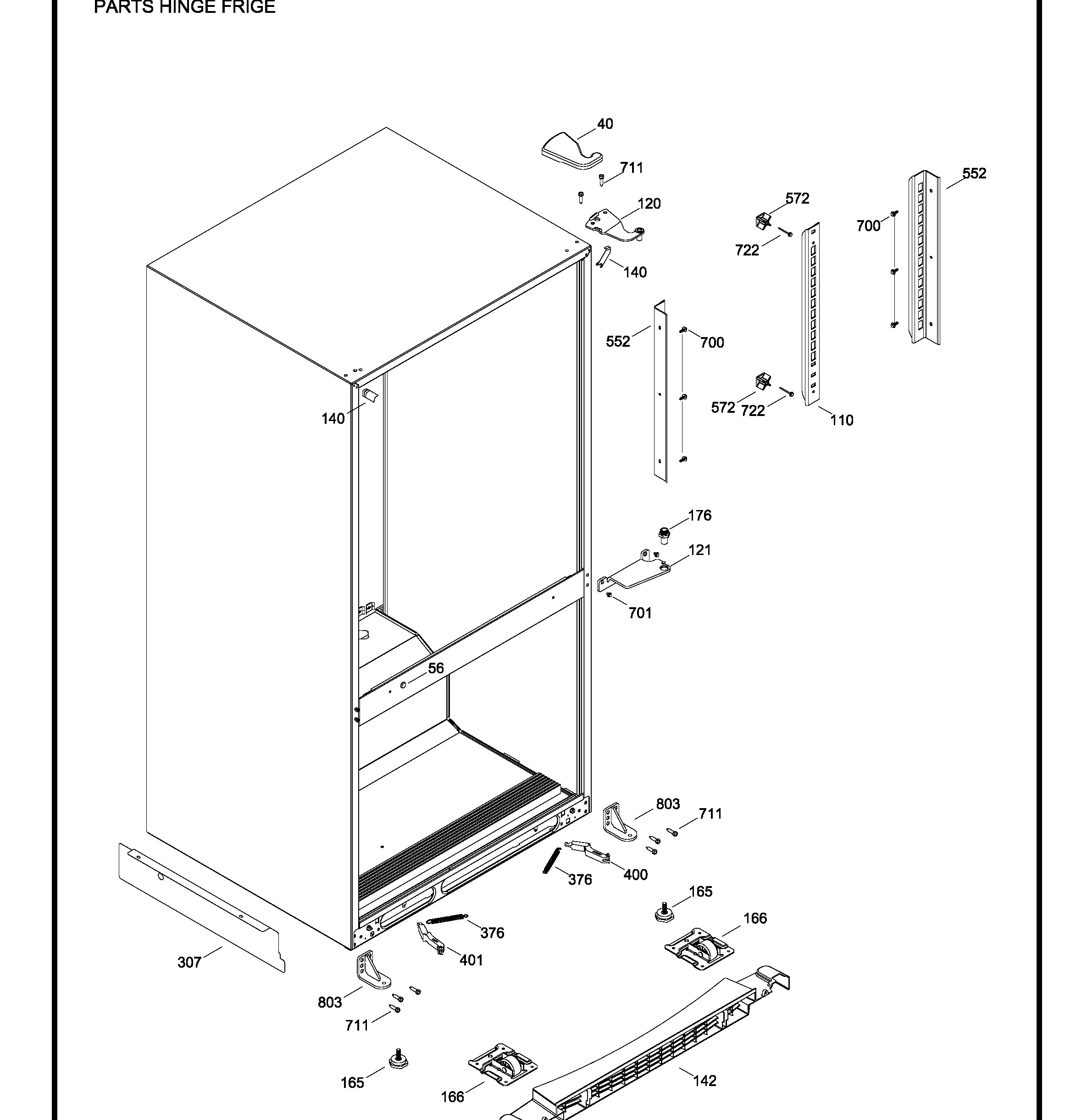 GDRS0KBXARSS Exploded View 7 appliance exploded-view parts diagram
