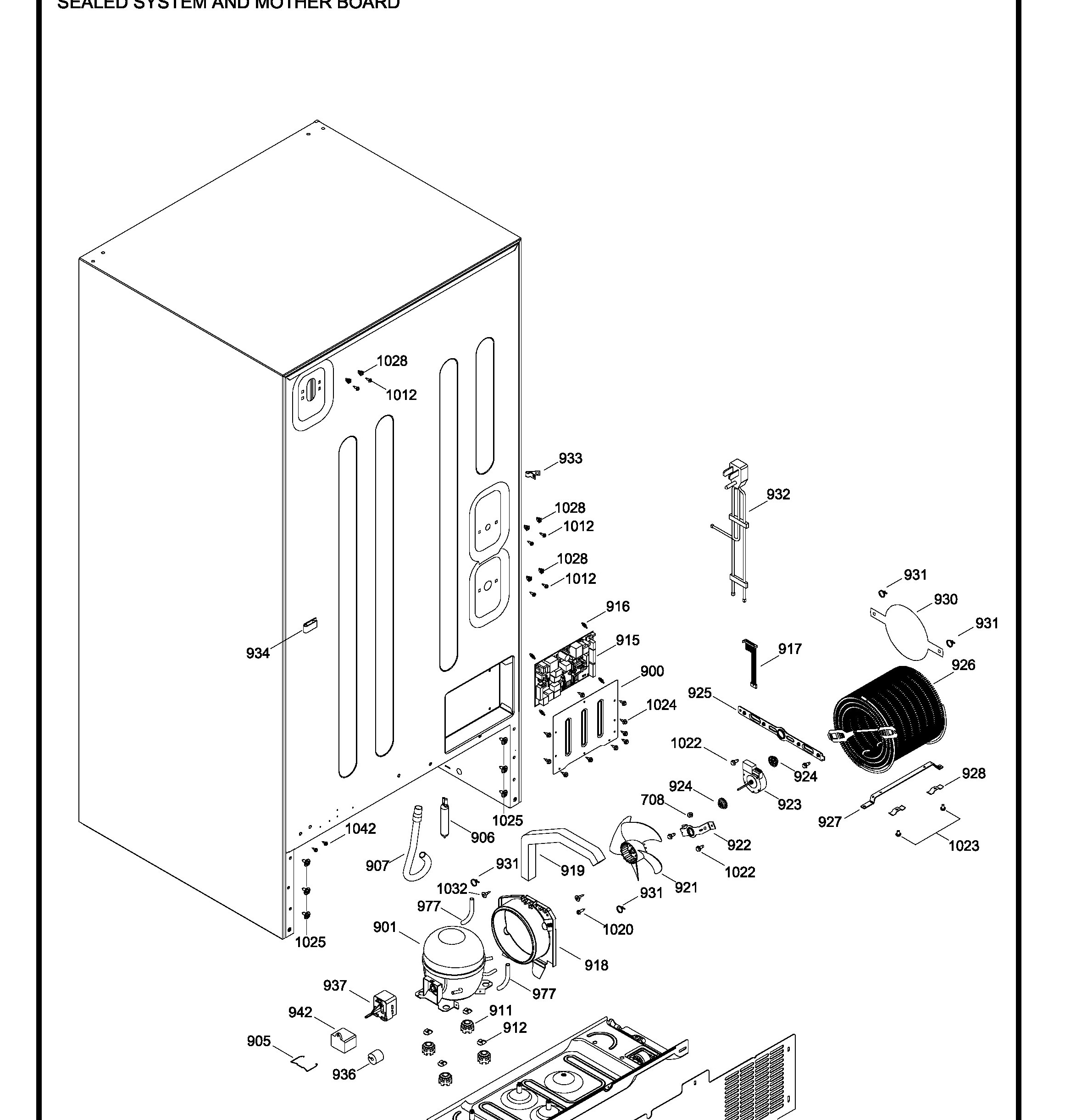 GDSC0KBXERWW Exploded View 8 appliance exploded-view parts diagram