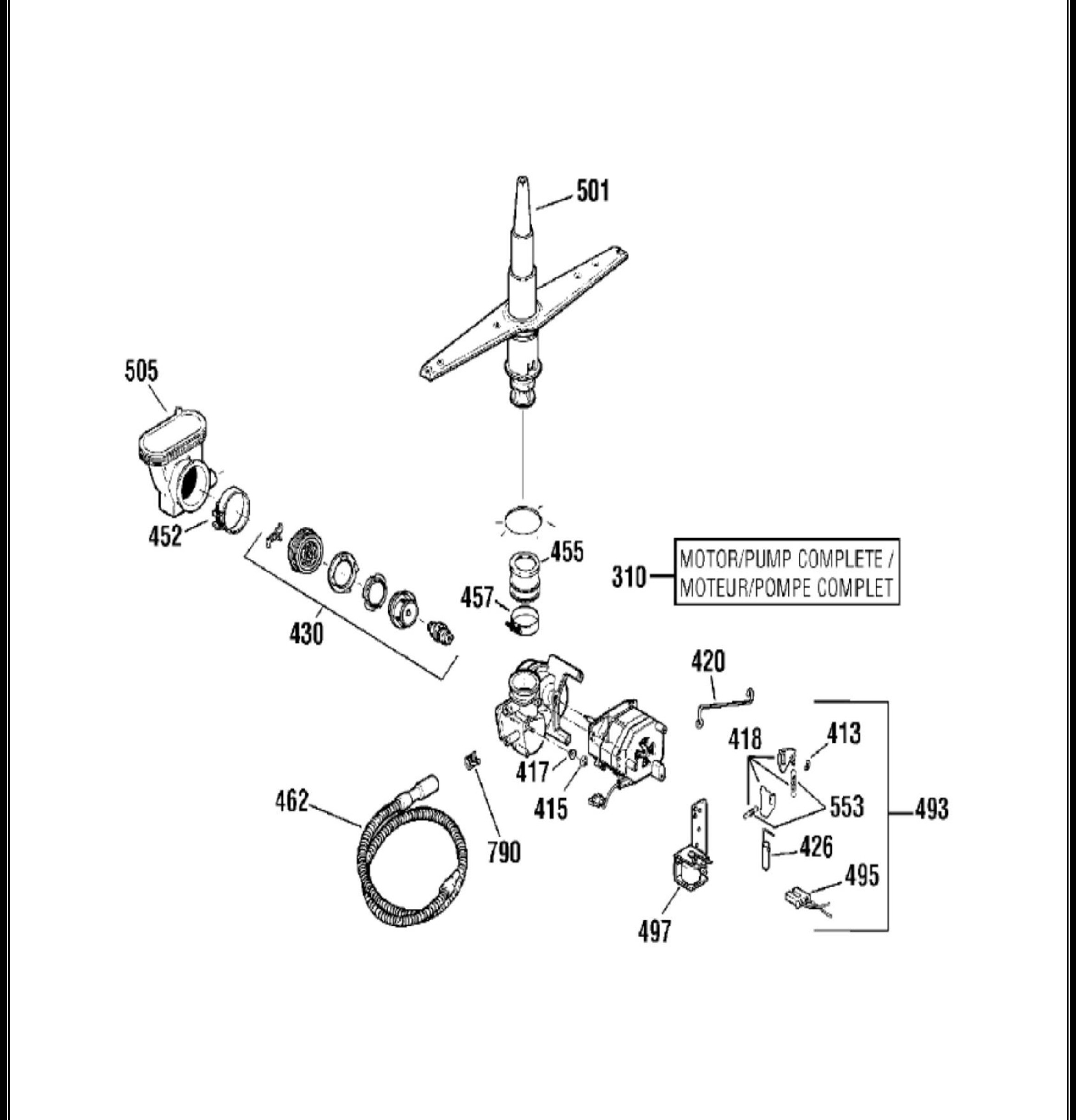 GLV1426P00WW Exploded View 3 appliance exploded-view parts diagram