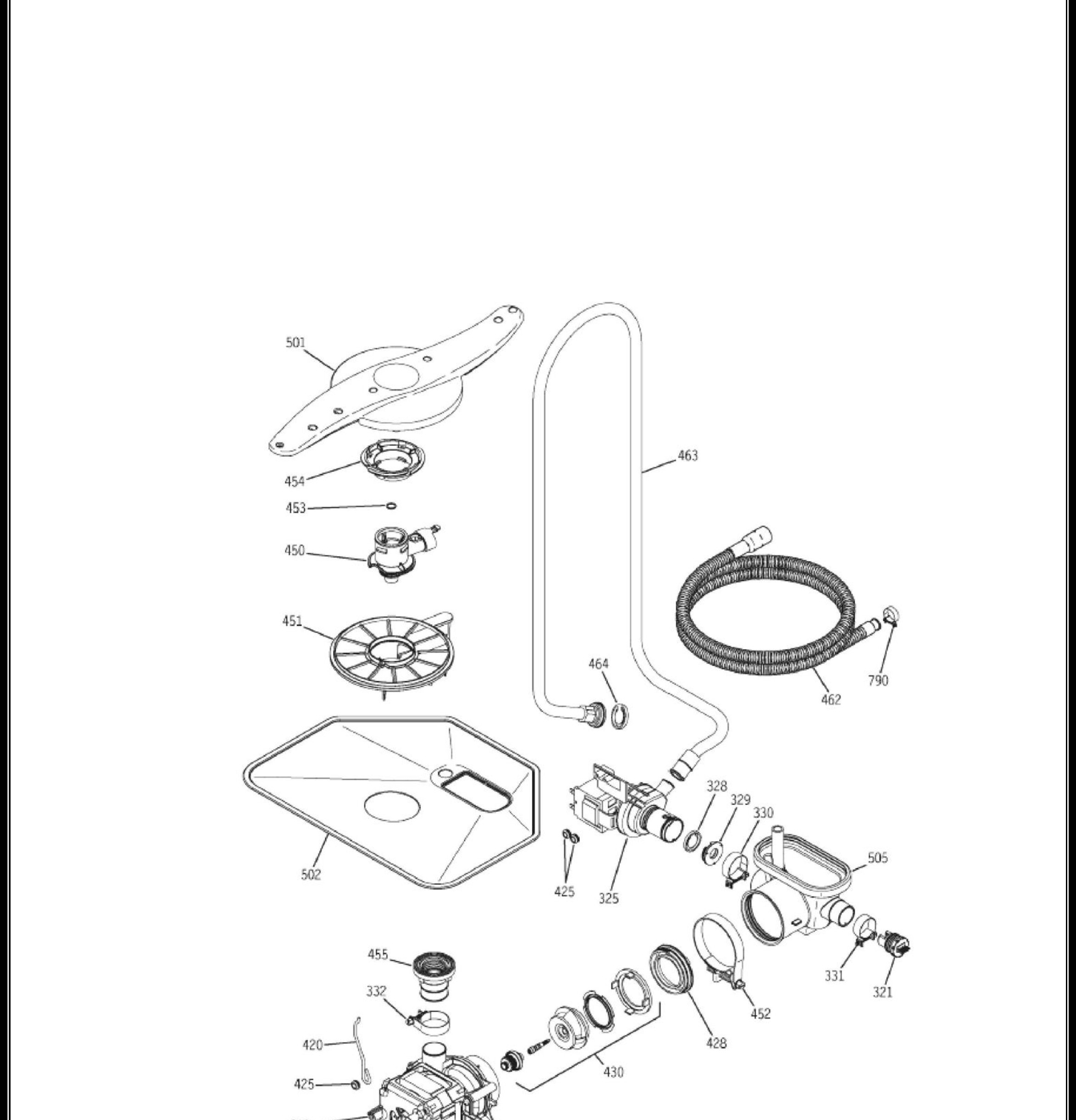 GLV7800GSS02 Exploded View 5 appliance exploded-view parts diagram