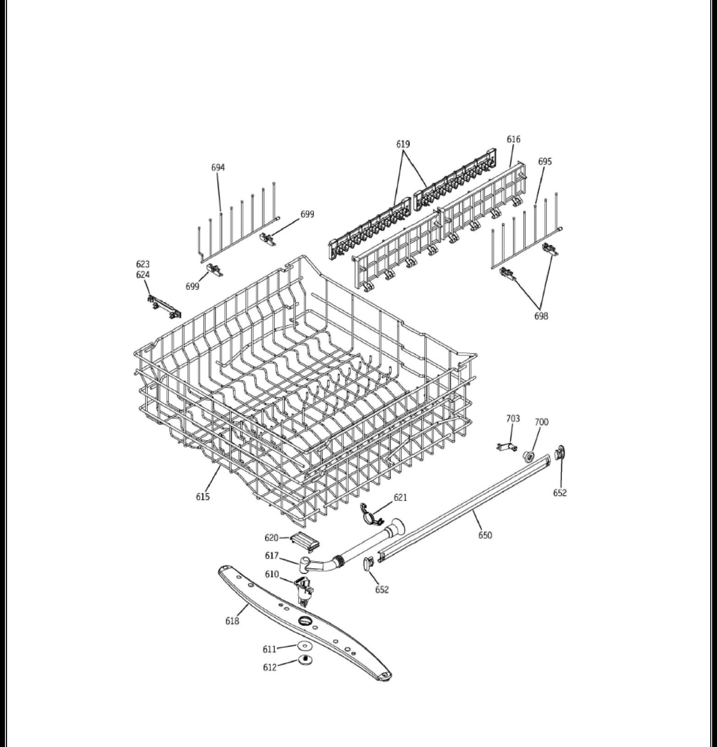 GLV7800GSS02 Exploded View 3 appliance exploded-view parts diagram