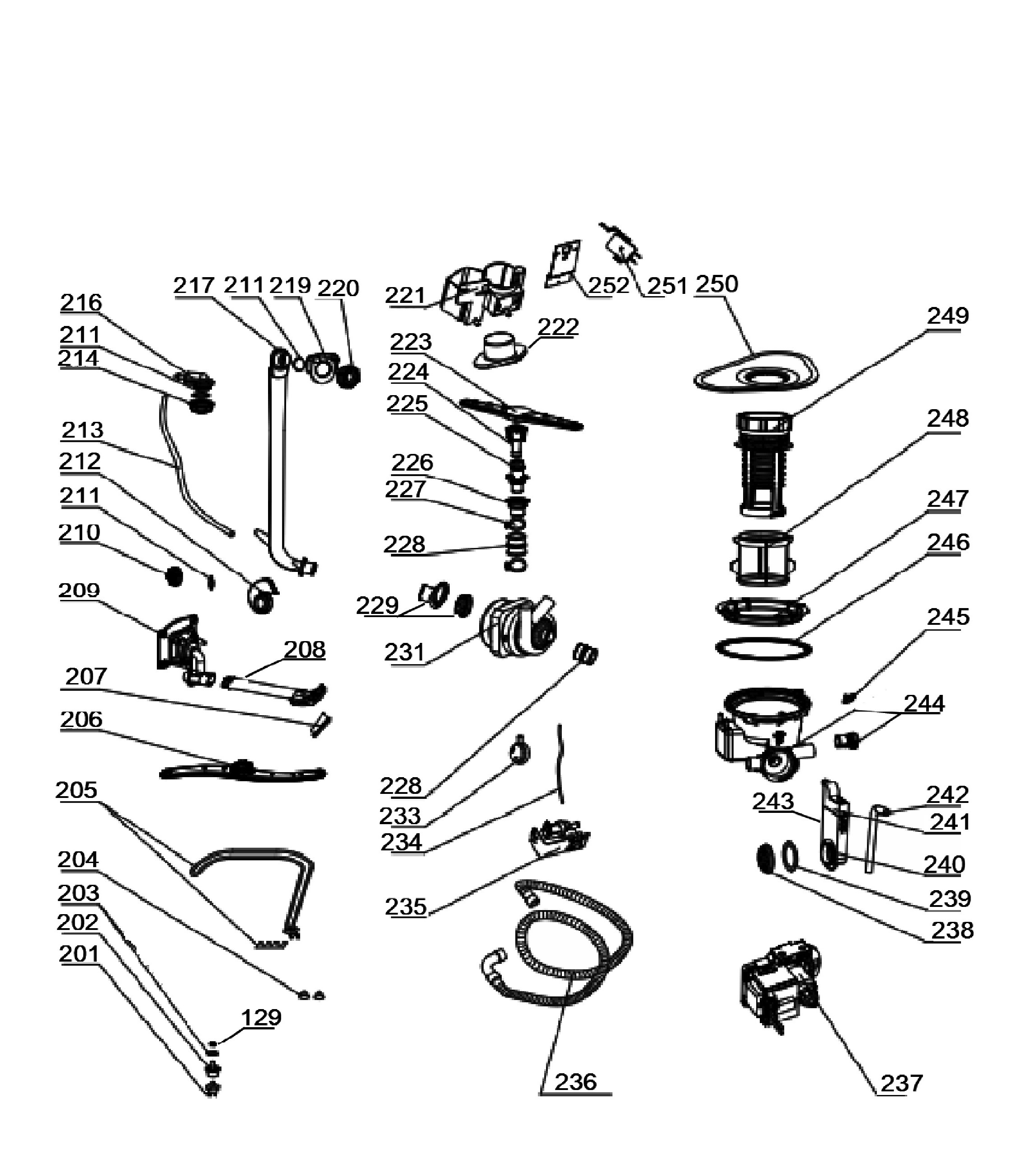 GLV9800GSS Exploded View 3 appliance exploded-view parts diagram