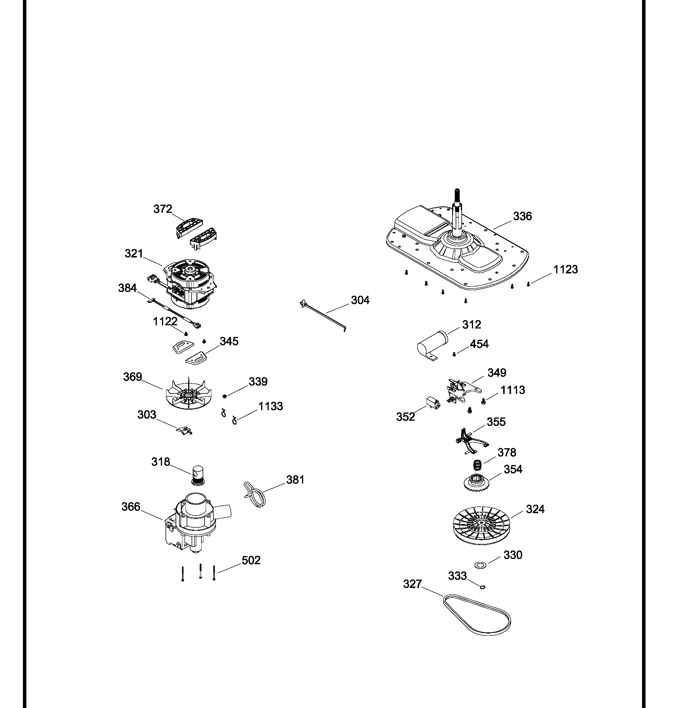 GTAN9450EWS00 Exploded View 3 appliance exploded-view parts diagram