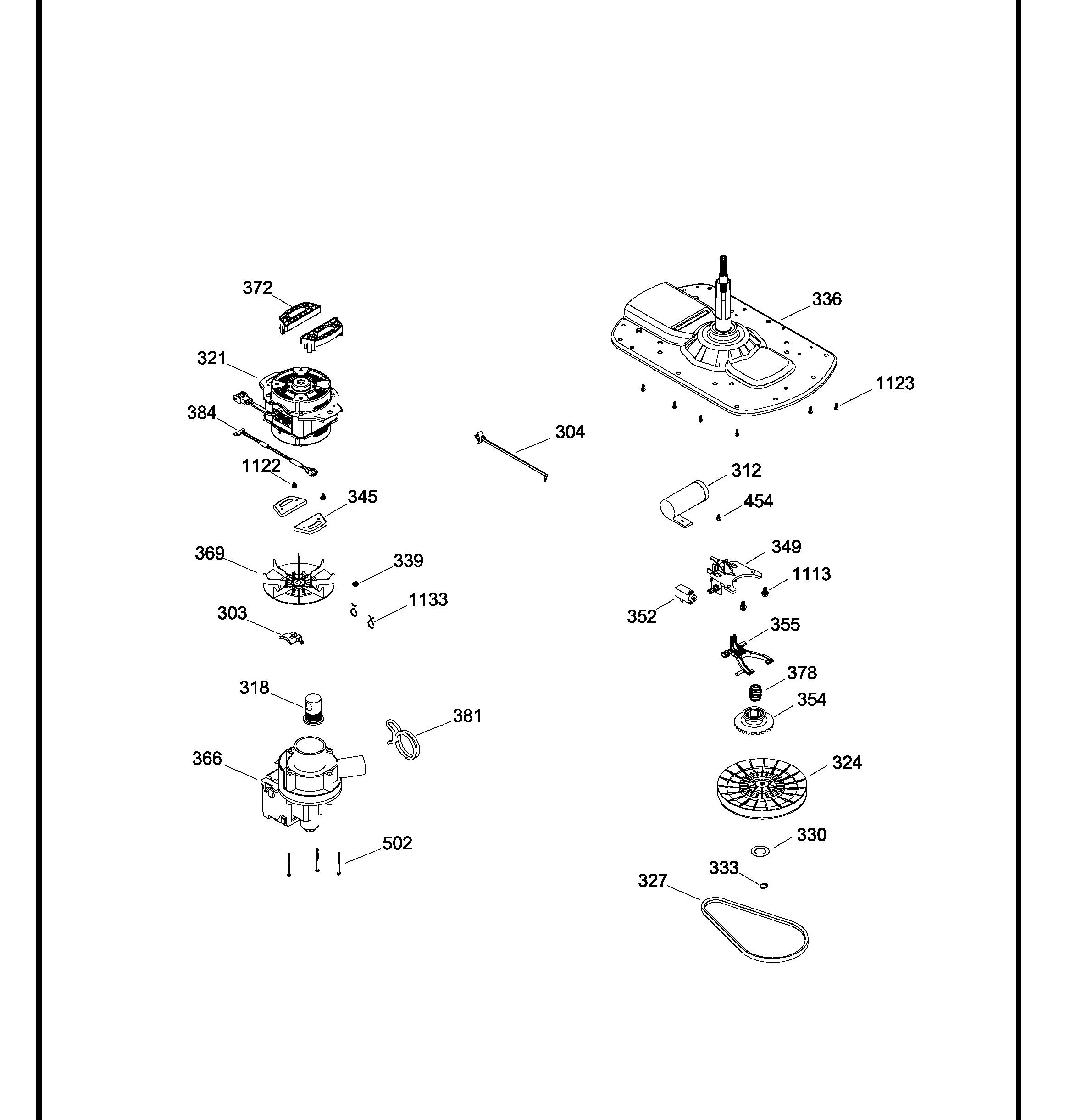 GTAN9455EGG00 Exploded View 3 appliance exploded-view parts diagram