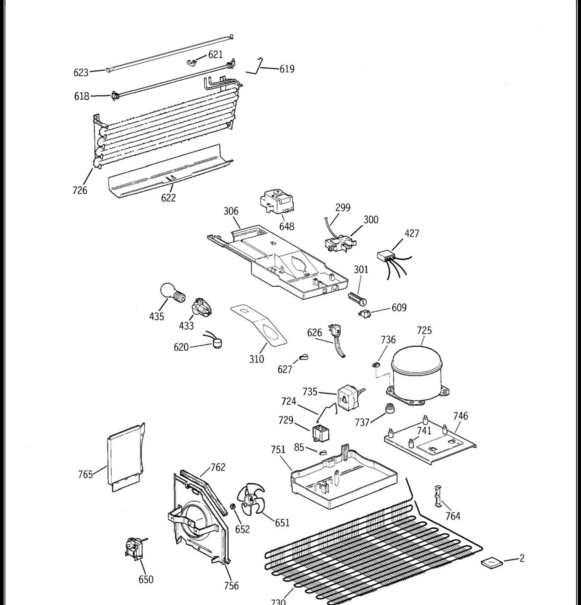 GTS16BBSHRWW Exploded View 3 appliance exploded-view parts diagram