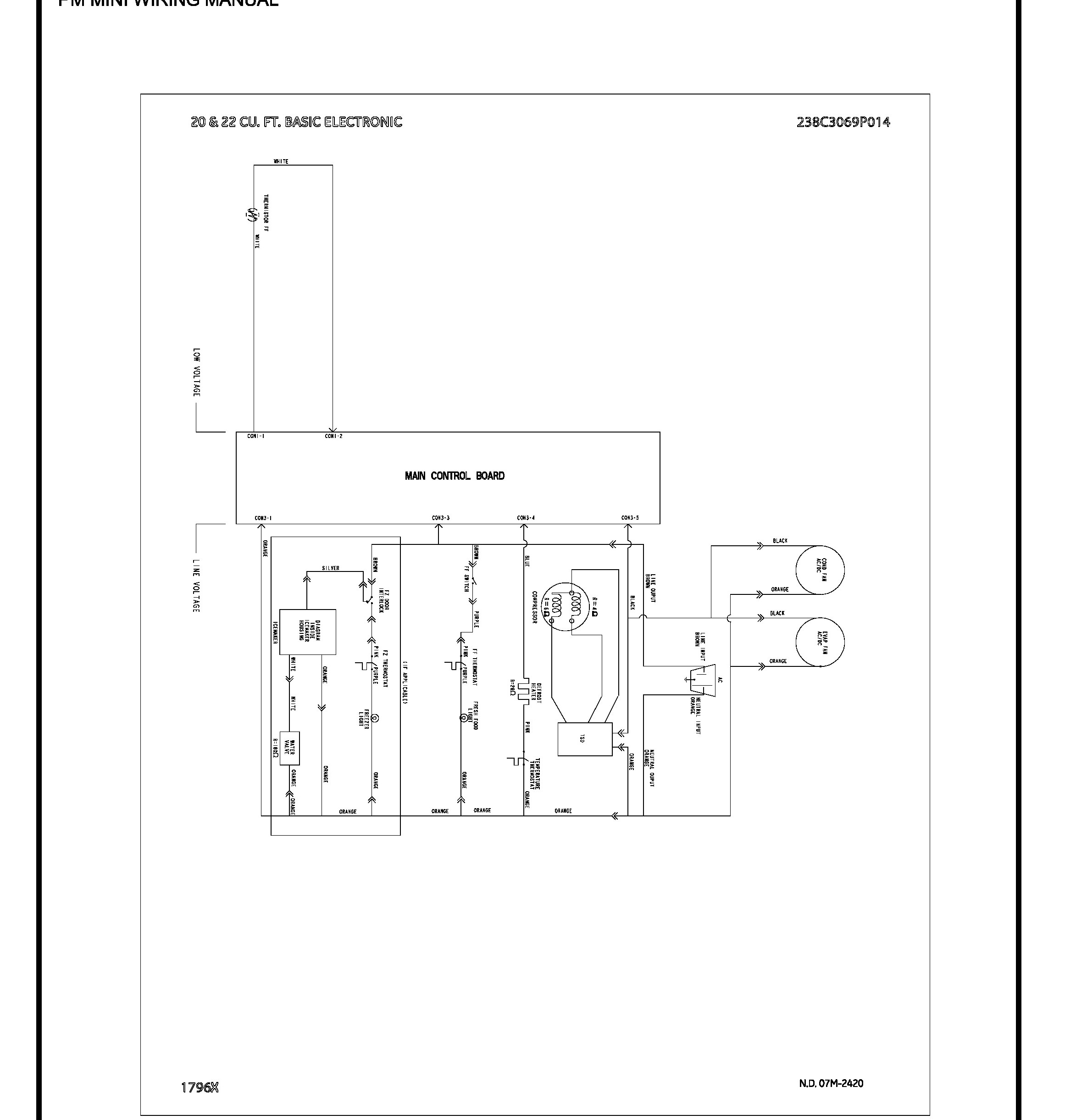 HBRC0GAXERWW Exploded View 9 appliance exploded-view parts diagram