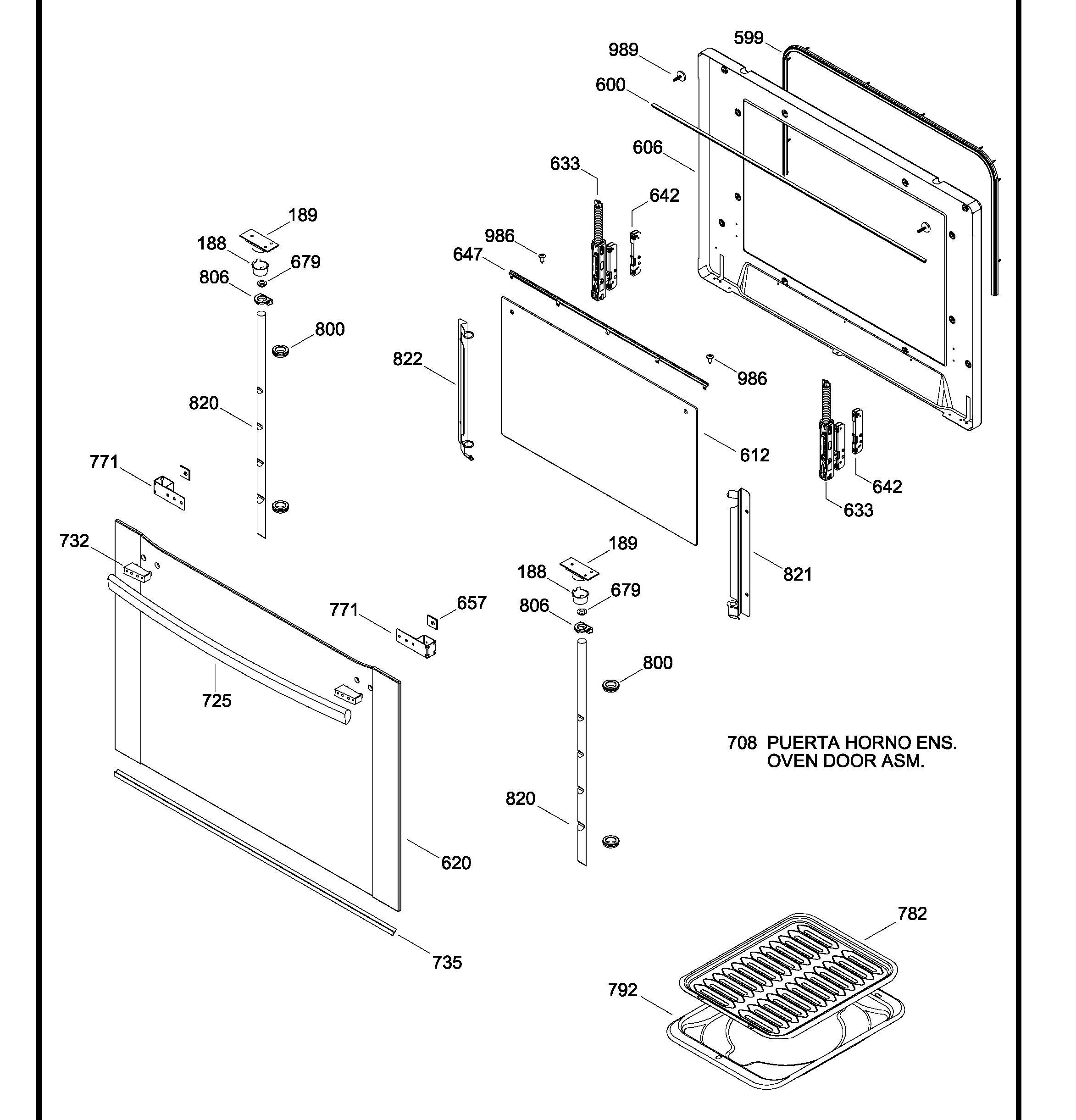 HGP8040ZKE0A Exploded View 3 appliance exploded-view parts diagram